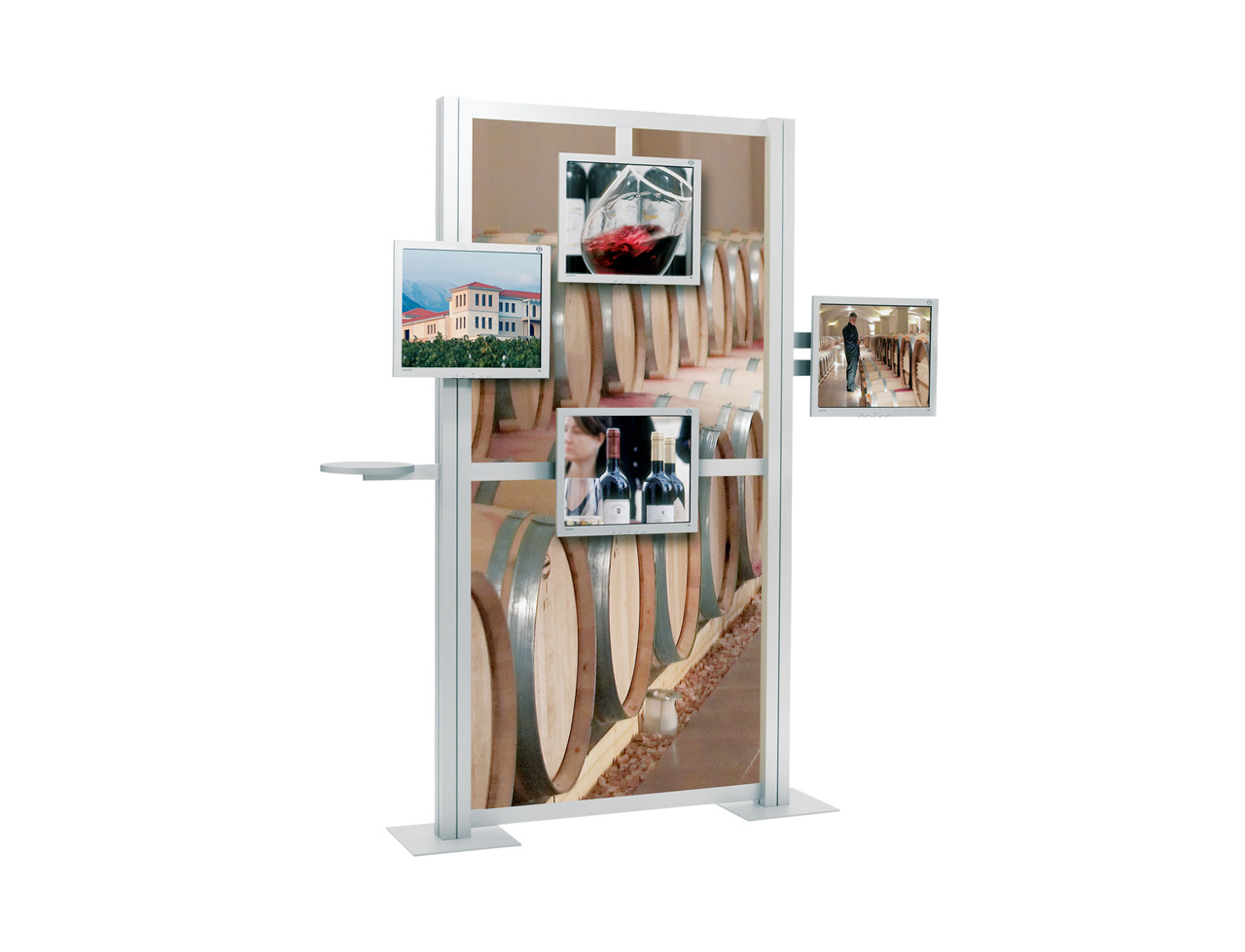 Multimediadisplays Mobile Präsentationssysteme GARREIS