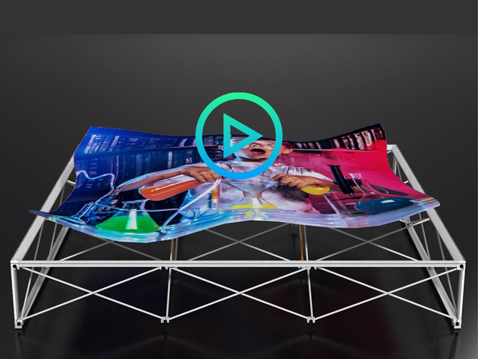 Messewand mit bedruckten Magnetbahnen vs. mit bedrucktem Stoff? 