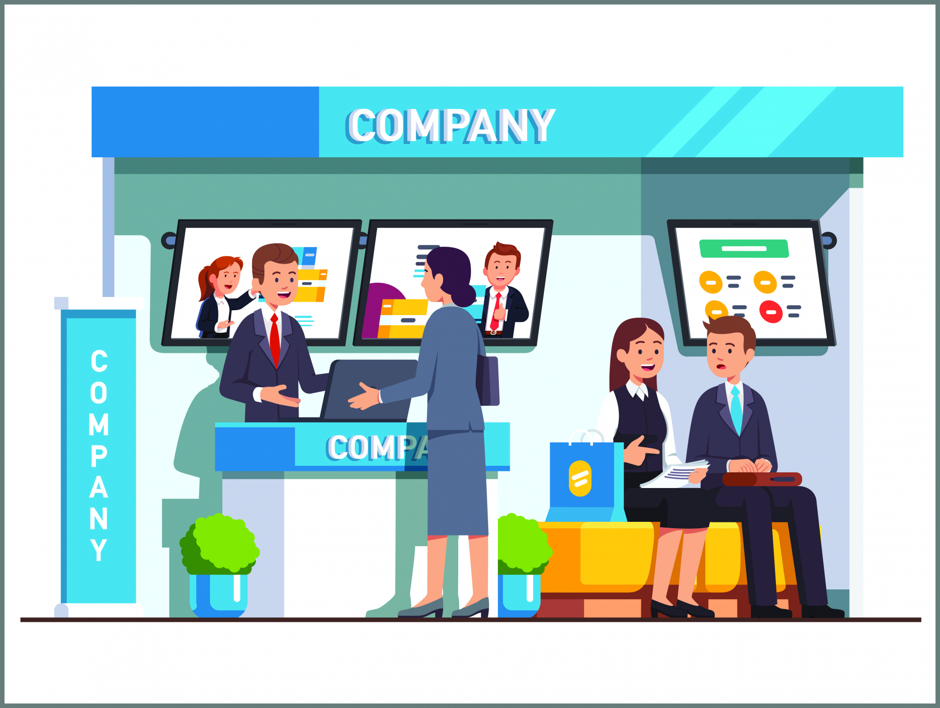 Heatmap Messestand Design