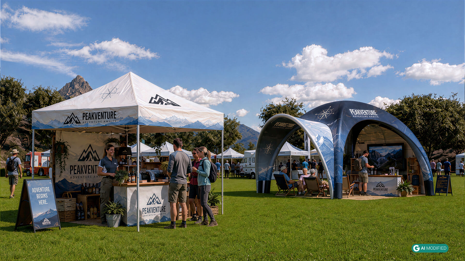Eventzelte und Faltpavillons