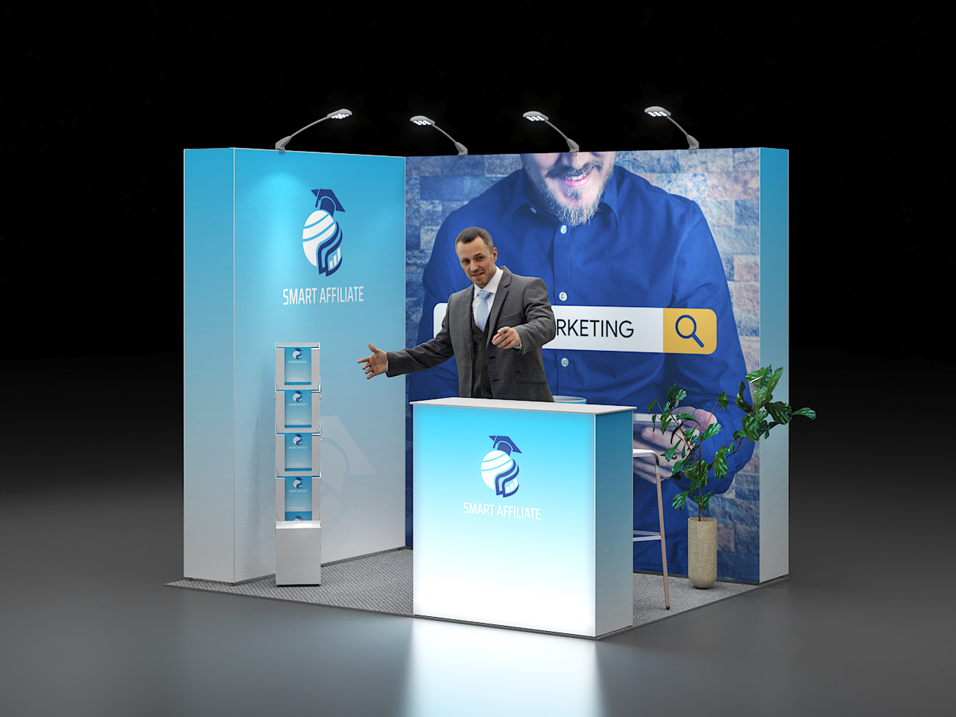 Messeset 3x2 Meter 1