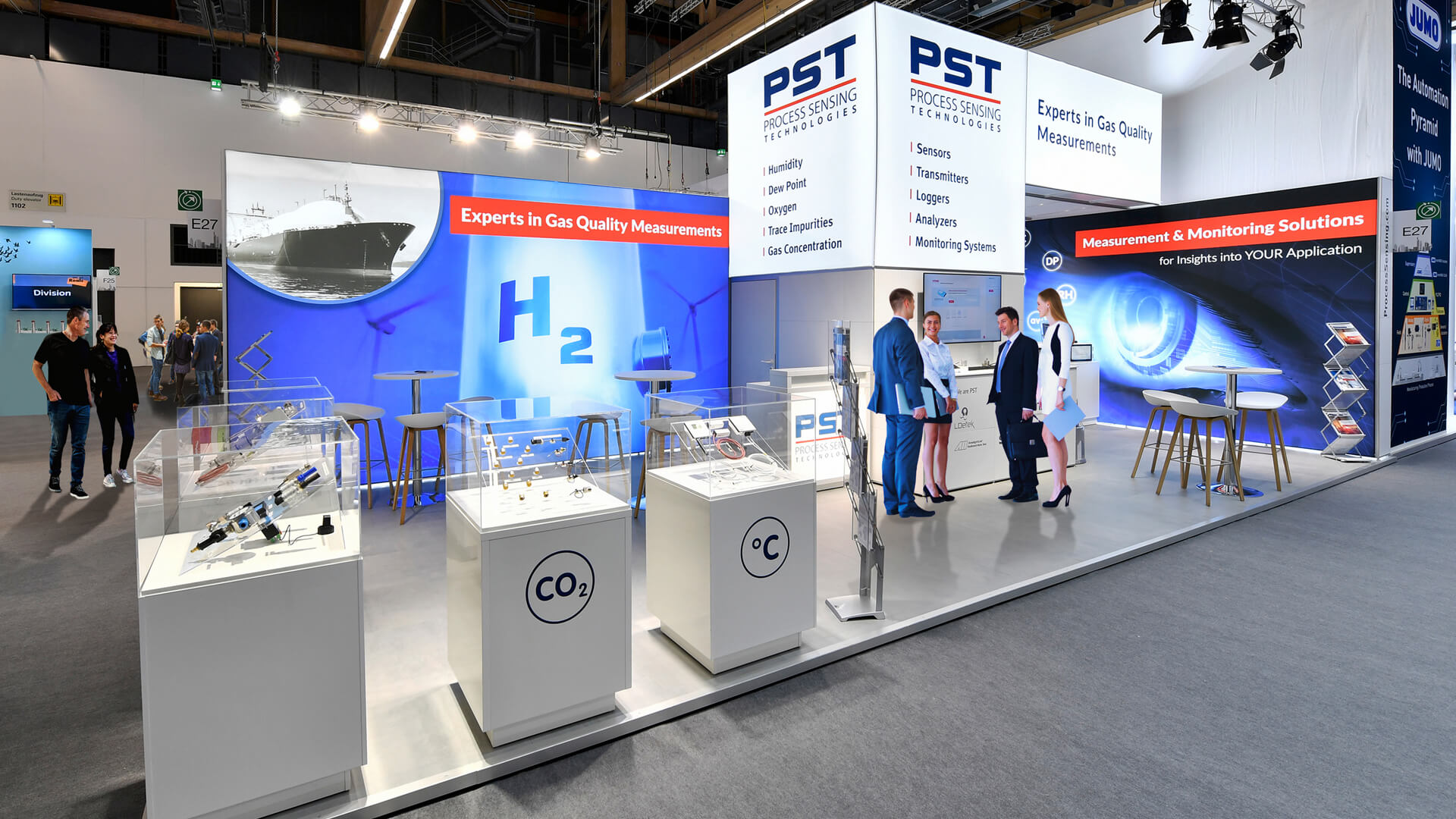Messestand PST