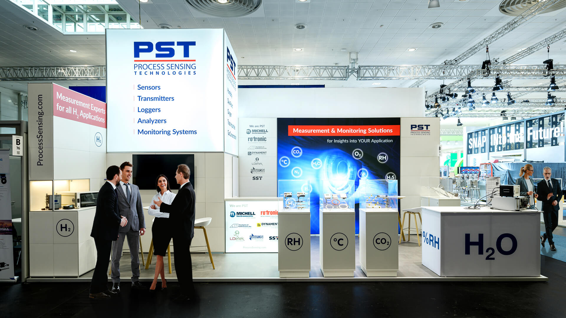 Messestand PST
