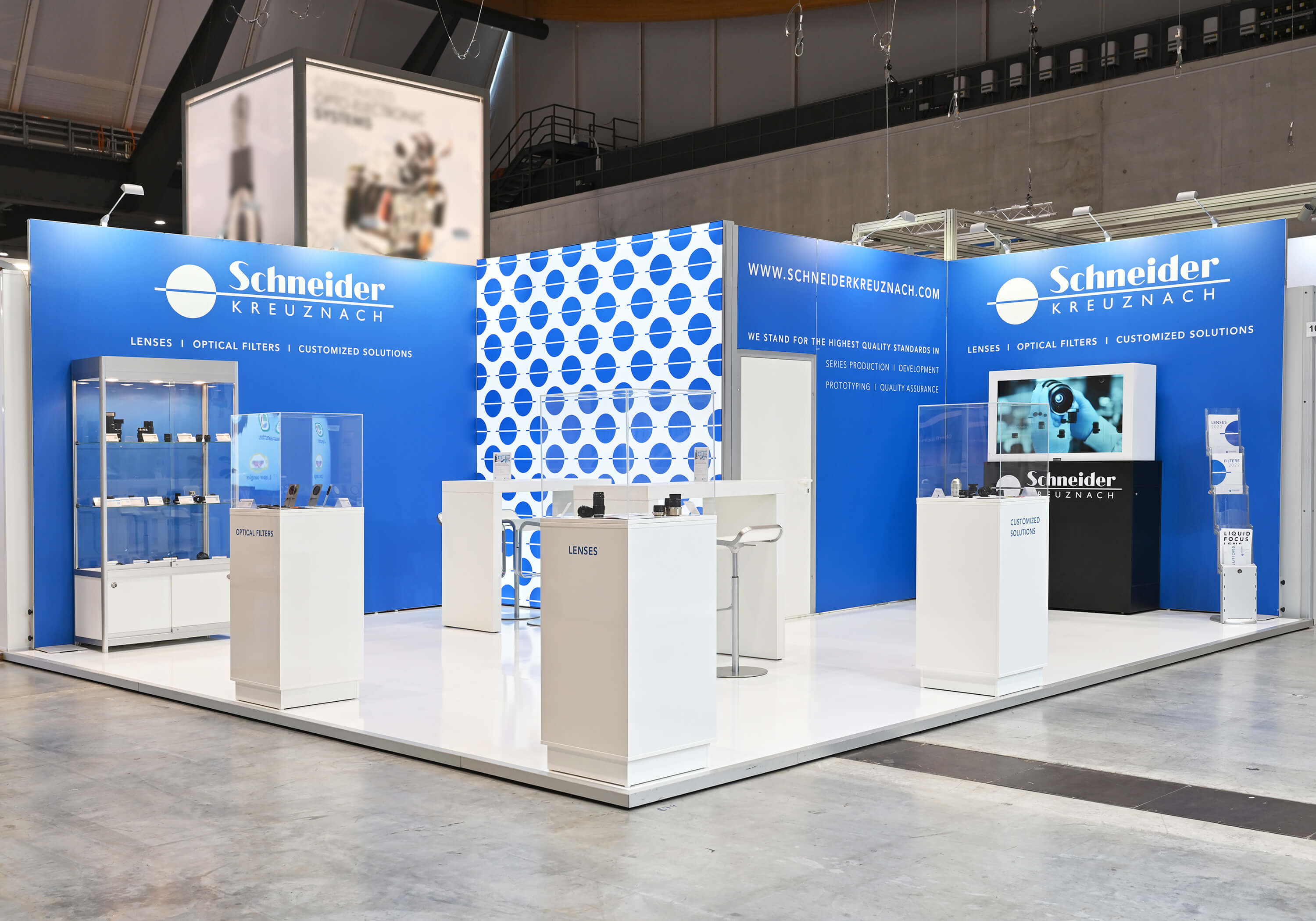 Messestand Vision Schneider