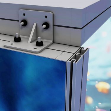 LED Leuchtwand isyFRAME Systemnut