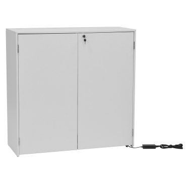 LED Messetheke isyLED 8 mit Tür und Schloss