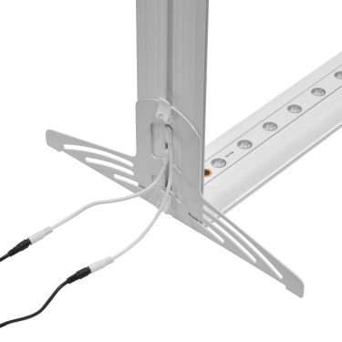 Mobile LED Leuchtwand isyLED12 - Seitenfüsse Mobile LED Leuchtwand isyLED12 - Seitenfüsse