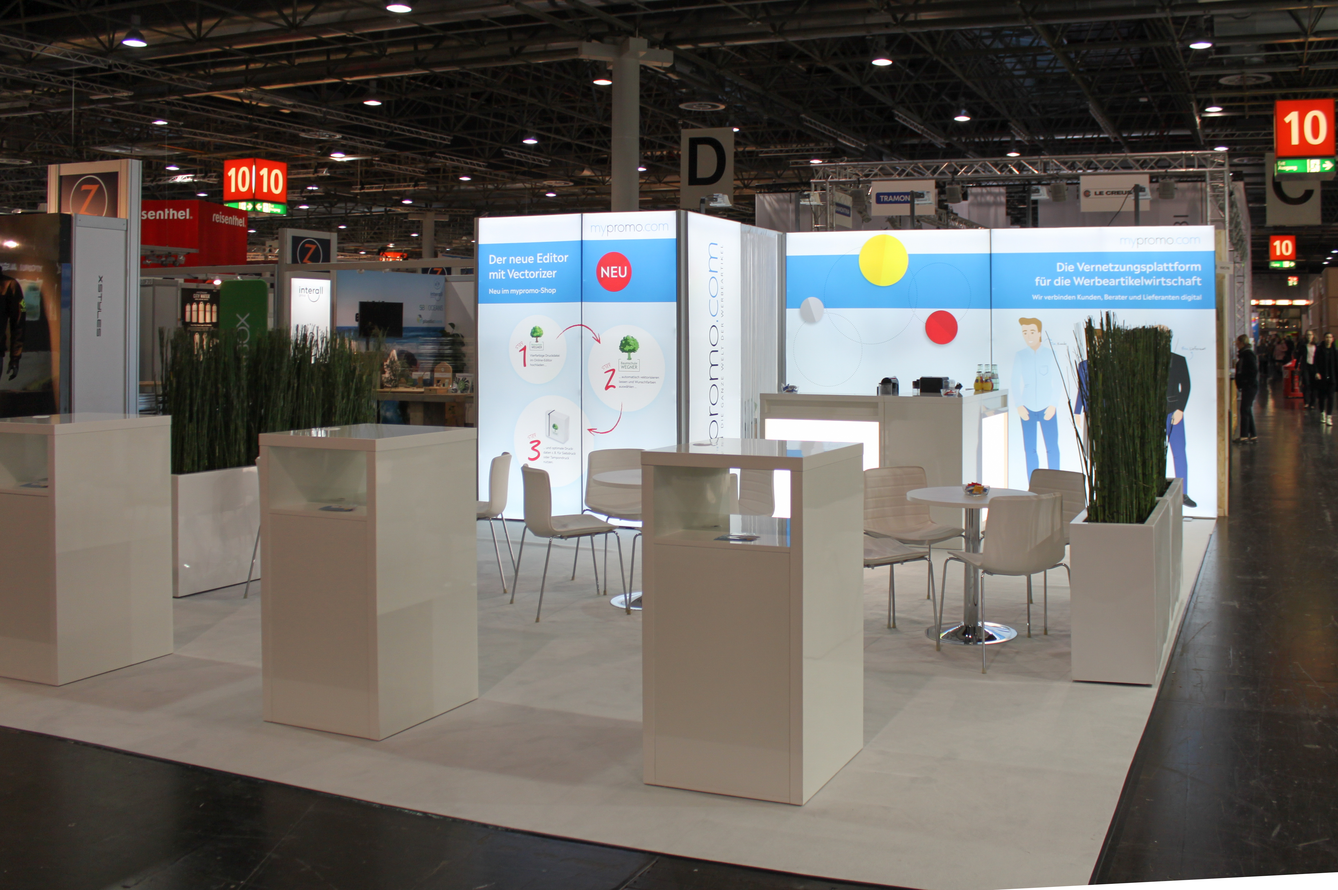 Messestand Achema Frankfurt