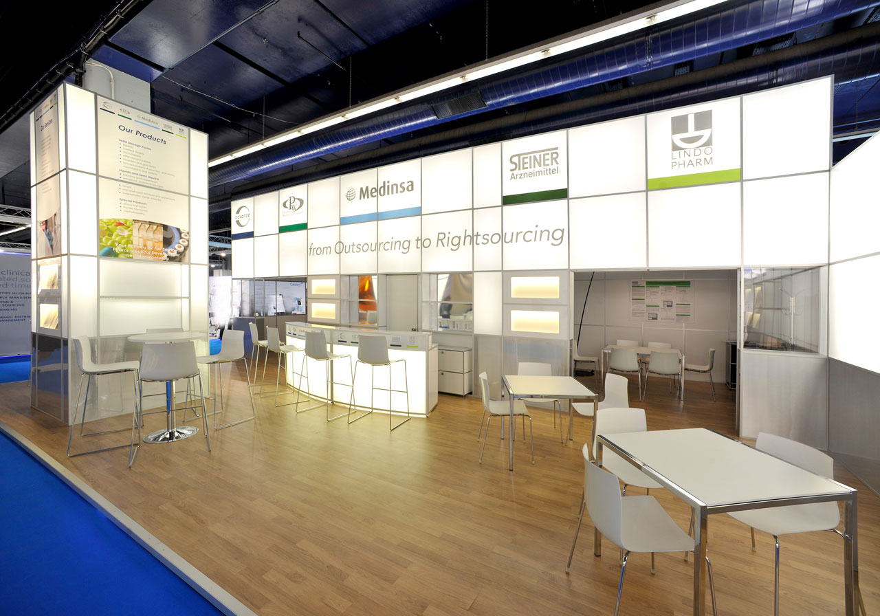 Messestand Medica Düsseldorf