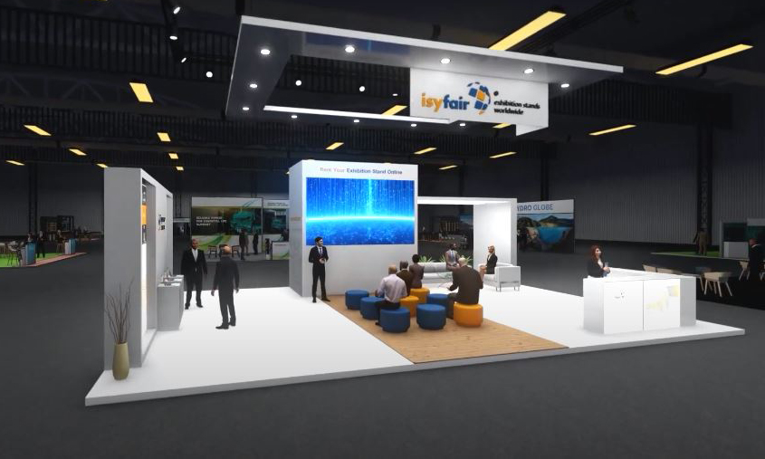 Virtuelle Messestand