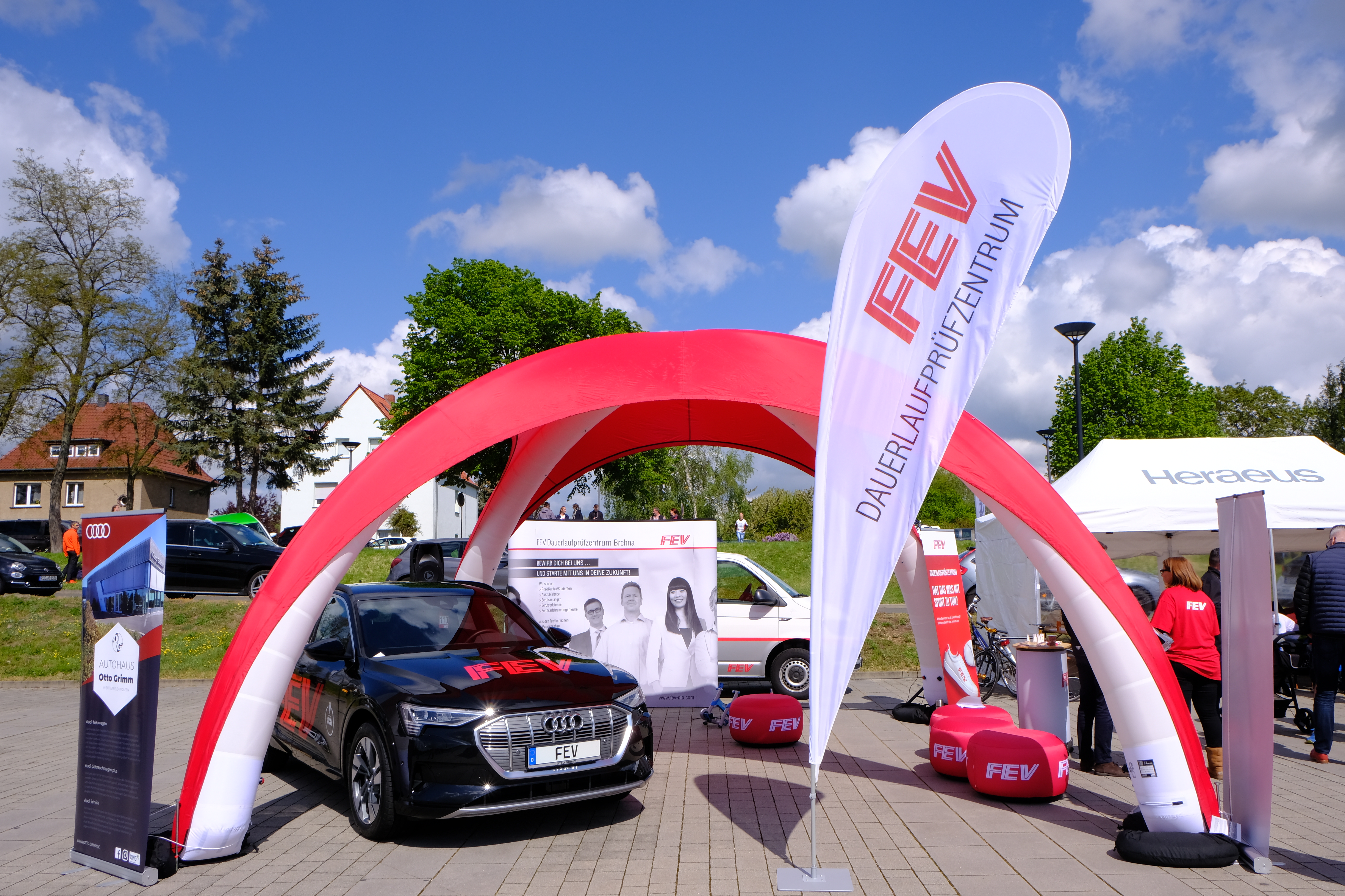 Portfolio - Aufblasbares Promotionzelt