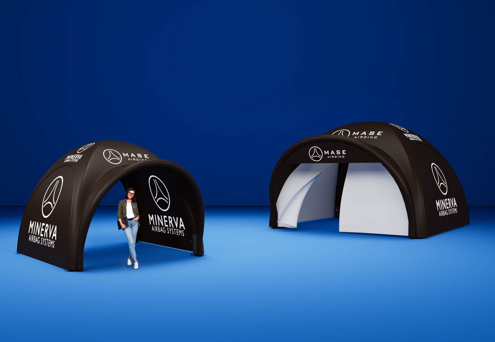 Eventzelte - isyAIR TENT Aufblasbares Eventzelt