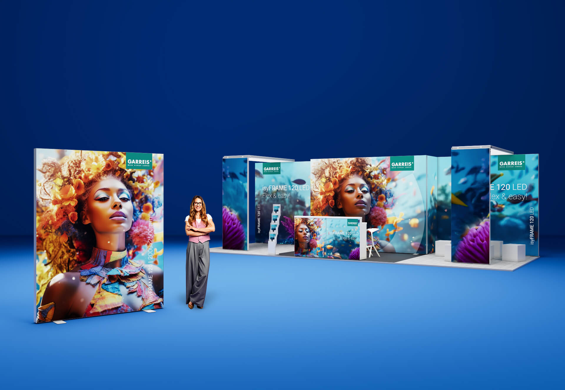 LED Leuchtwand isyFRAME 120 Leuchtwände - LED Leuchtwand isyFRAME 120