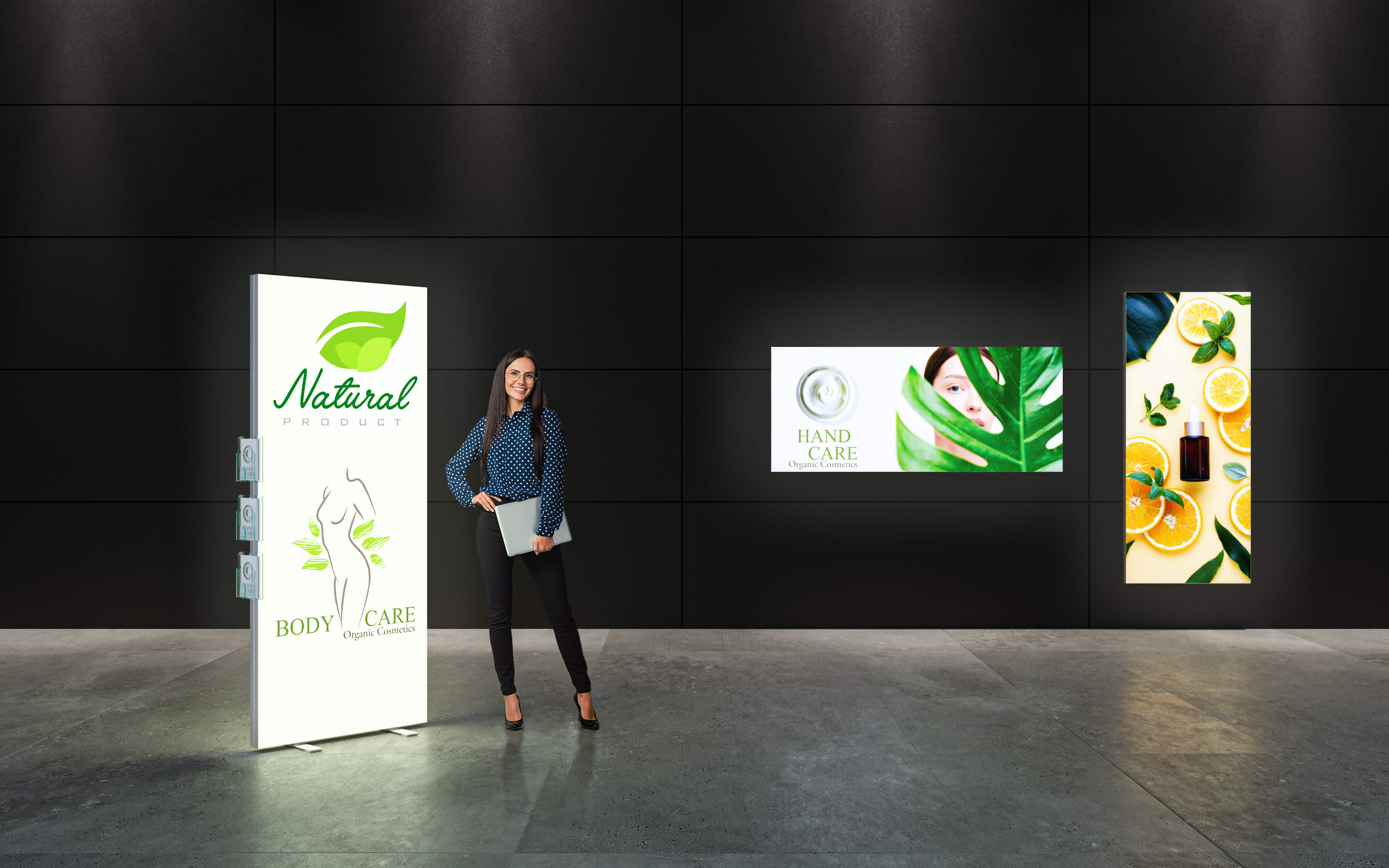 Leuchtwände - Mobiler LED-Leuchtkasten isyLED 6