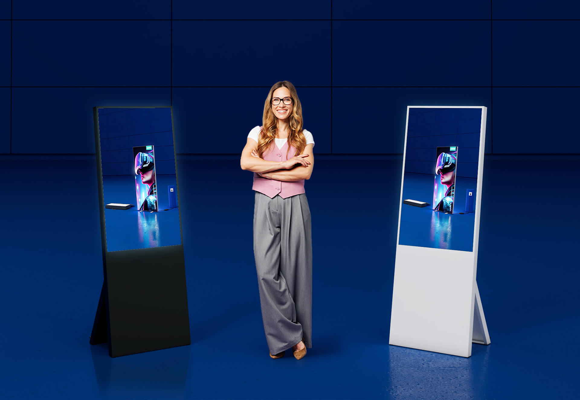 Digital Signage - Digitaler Kundenstopper isyMedia