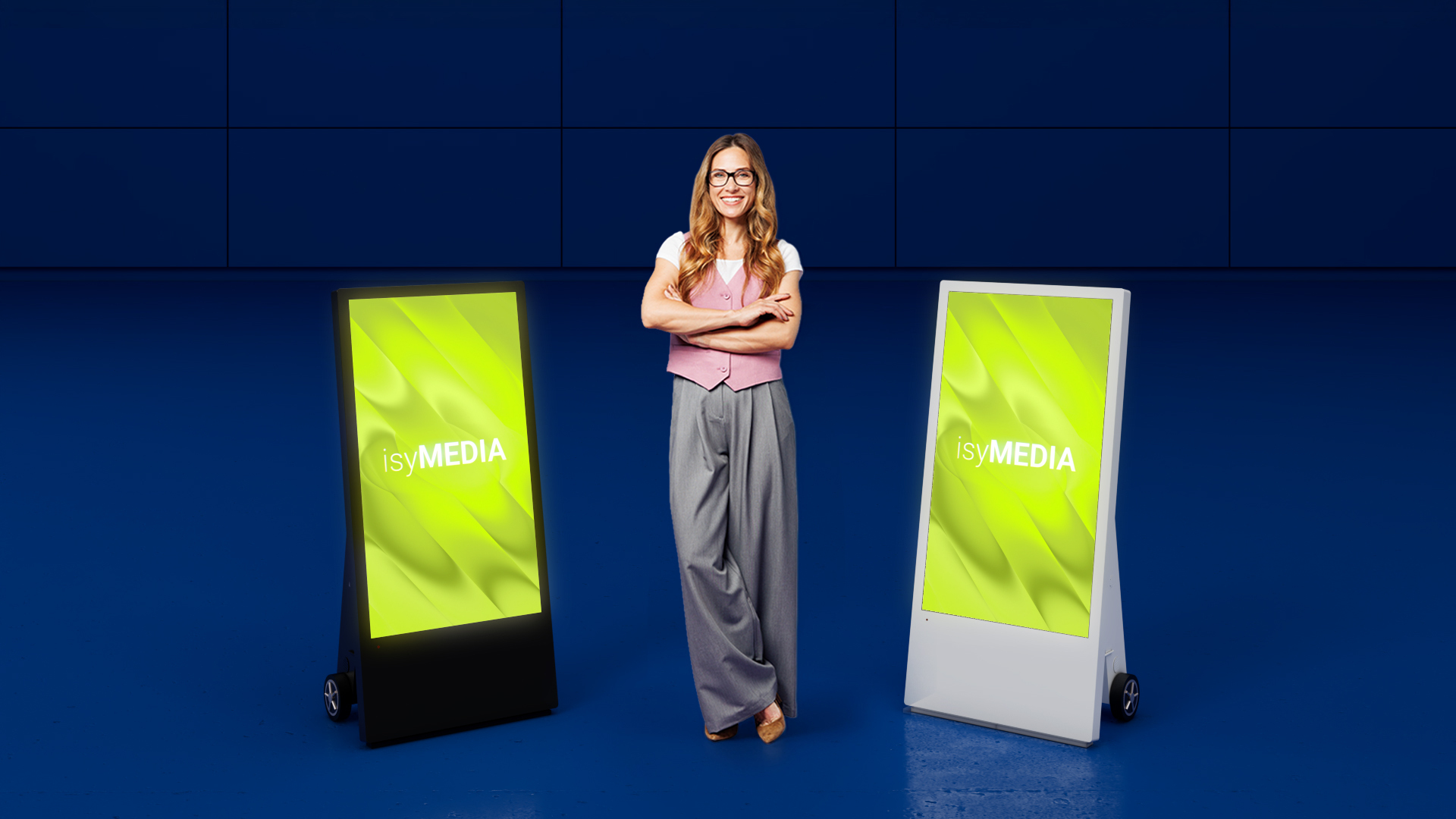 Digital Signage - isyMEDIA STOPPER OUTDOOR
