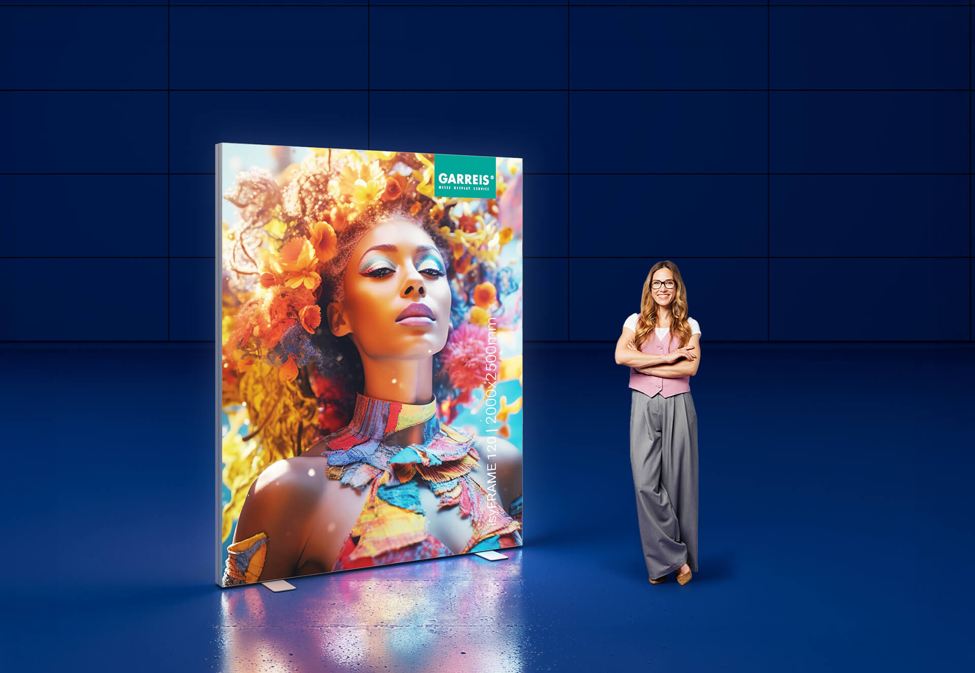 LED-Messewand - LED Messewand isyFRAME 120