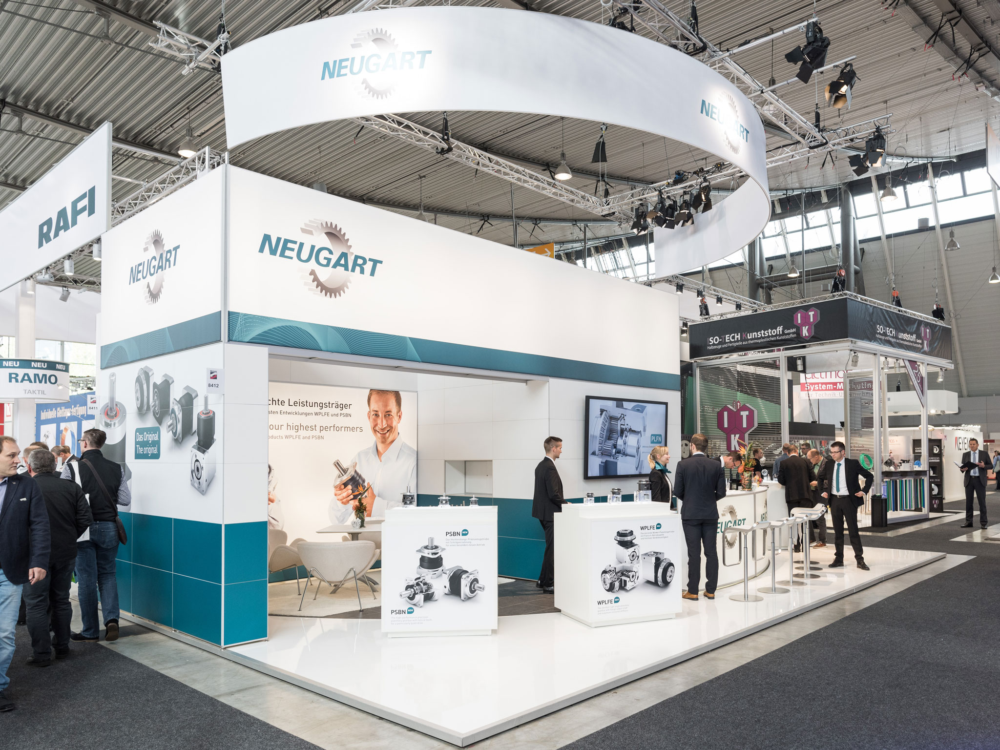 Portfolio Messebau - Messestand 10x6