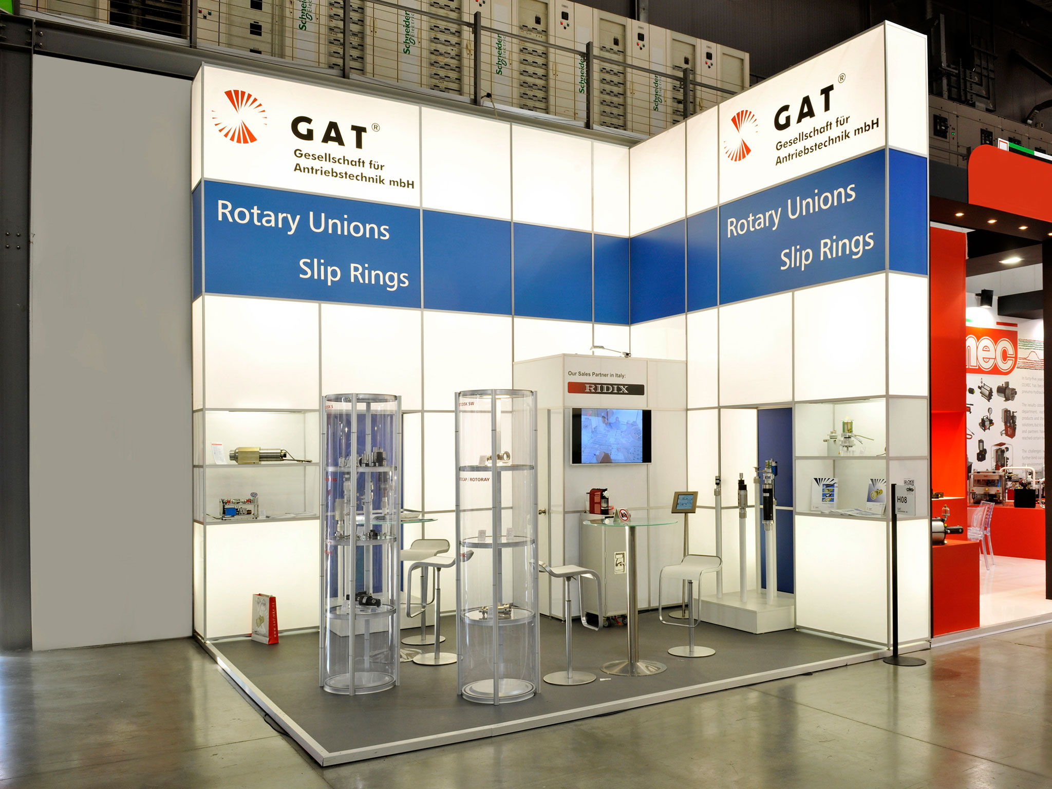 Portfolio Messebau - Messestand 5x4