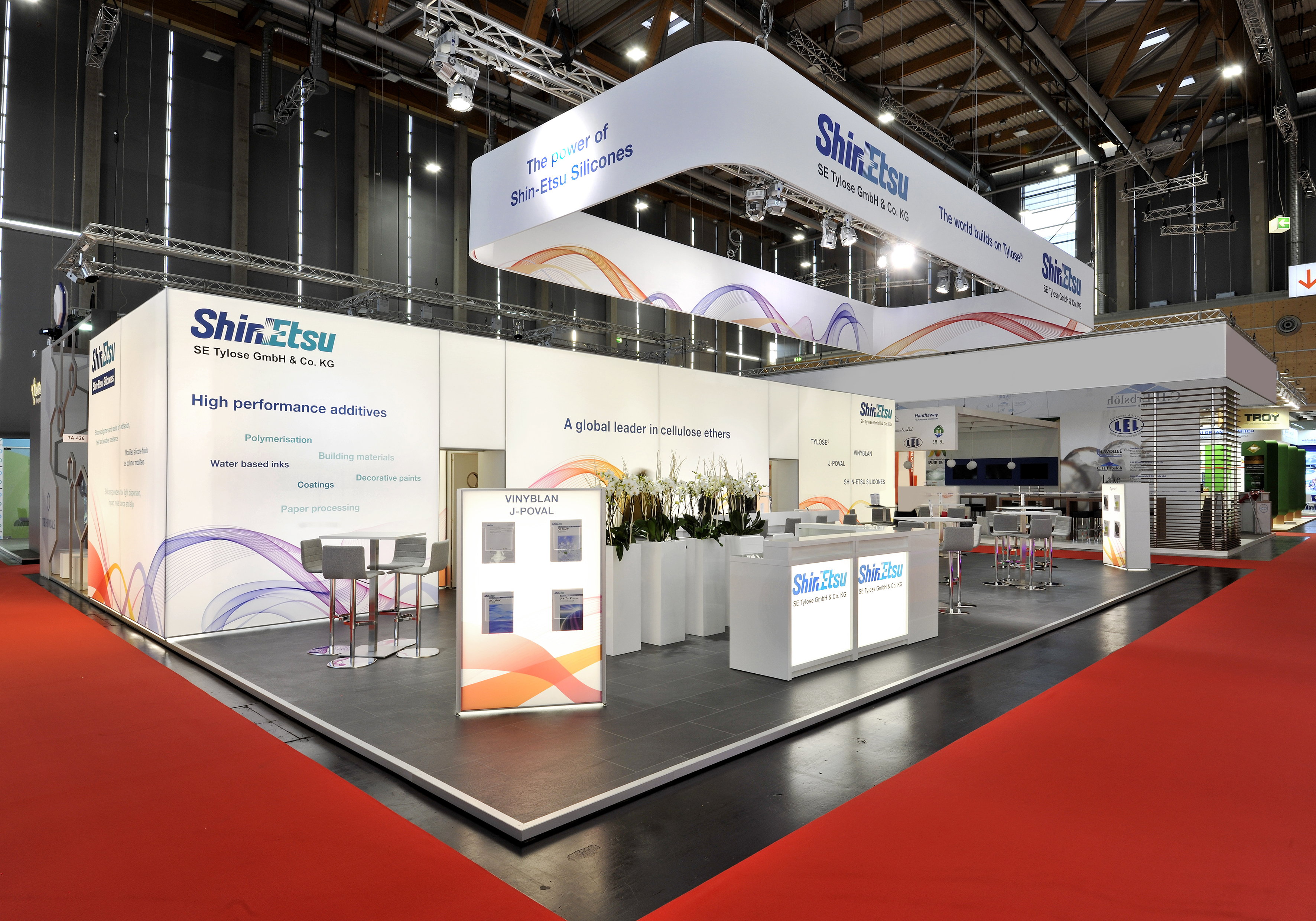 Portfolio Messebau - Messestand 15x10