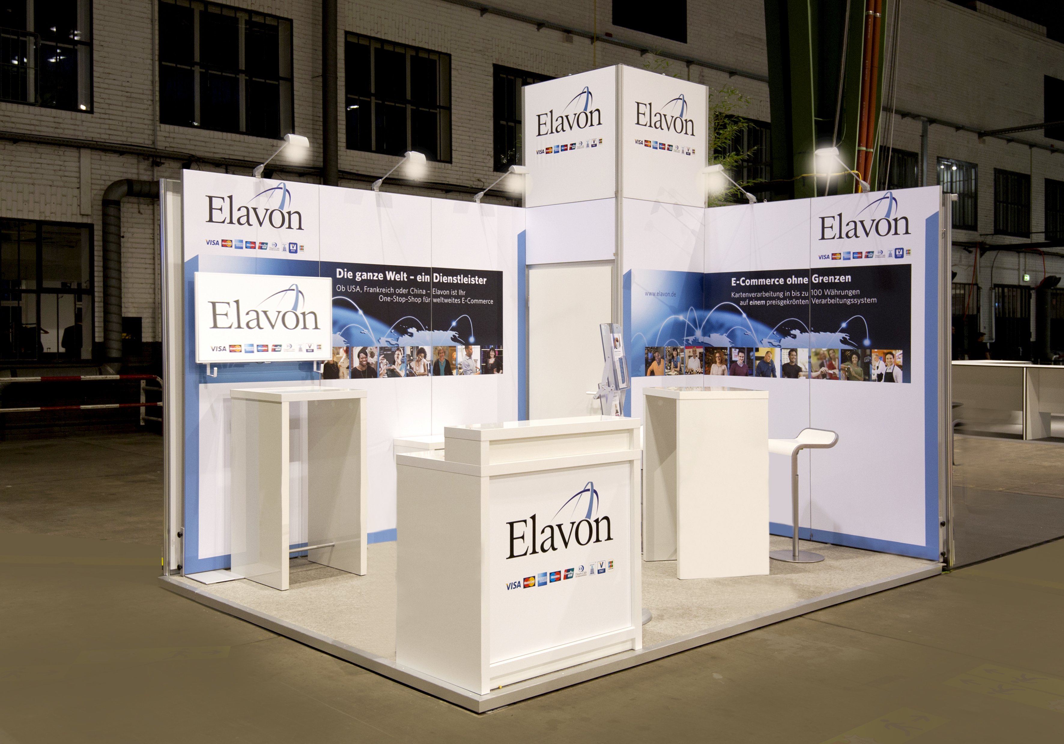 Portfolio Messebau - Messestand 3x4 Meter