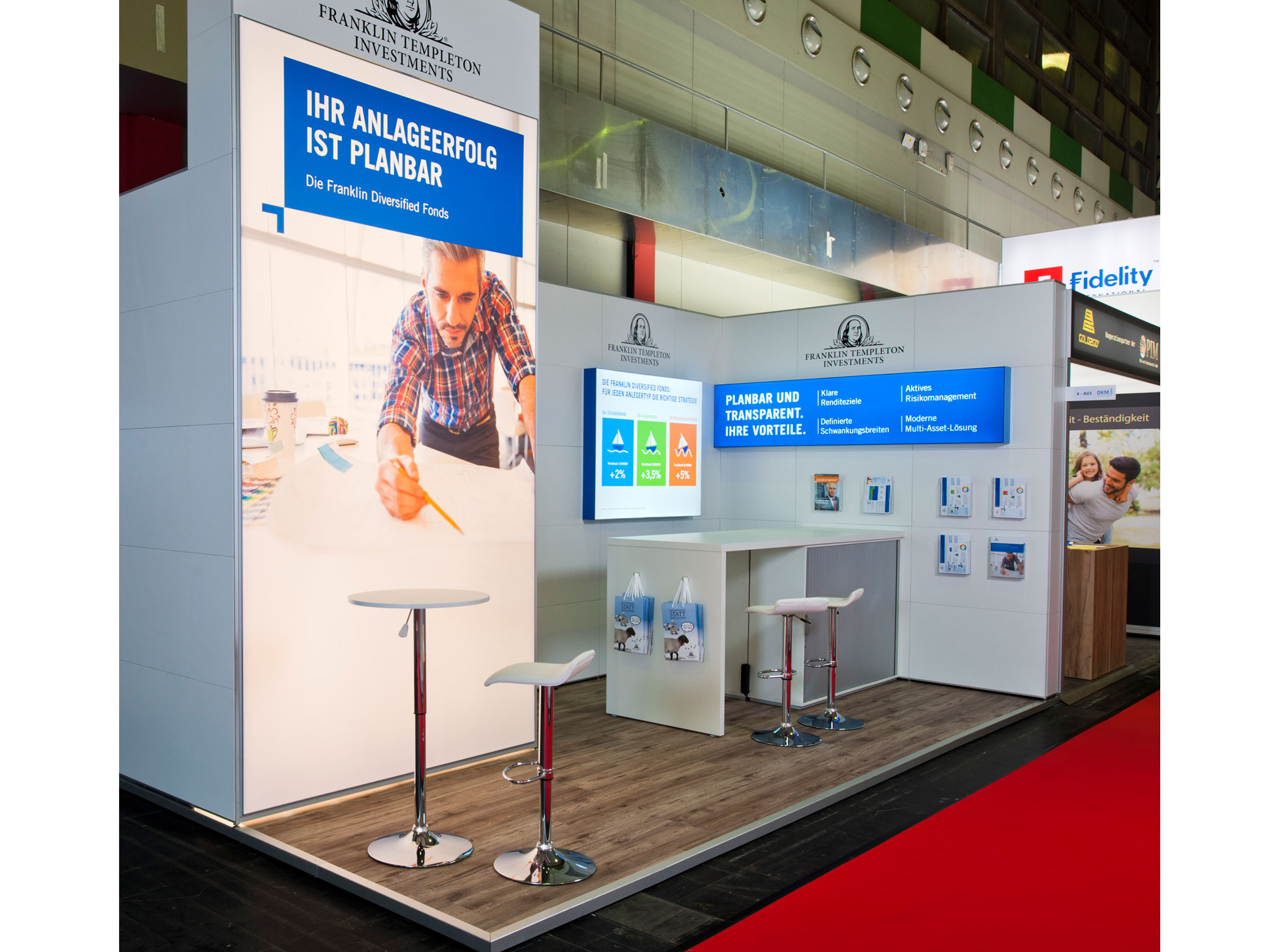 Portfolio Messebau - Messestand 6x3