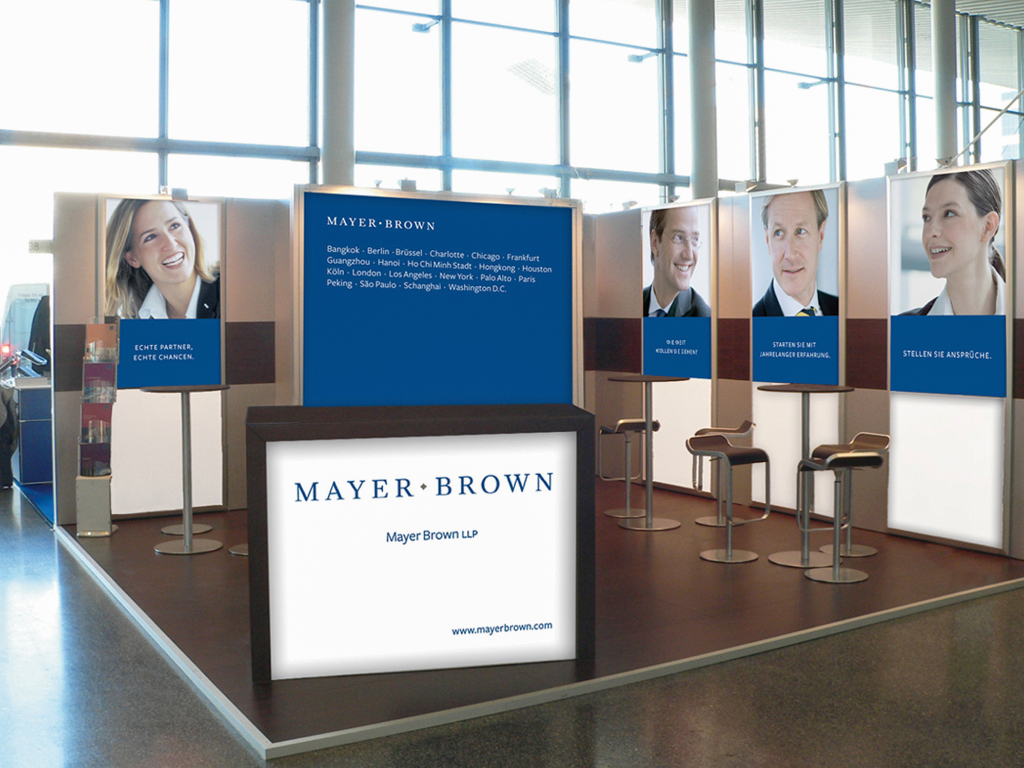 Portfolio Messebau - Messestand 6x6