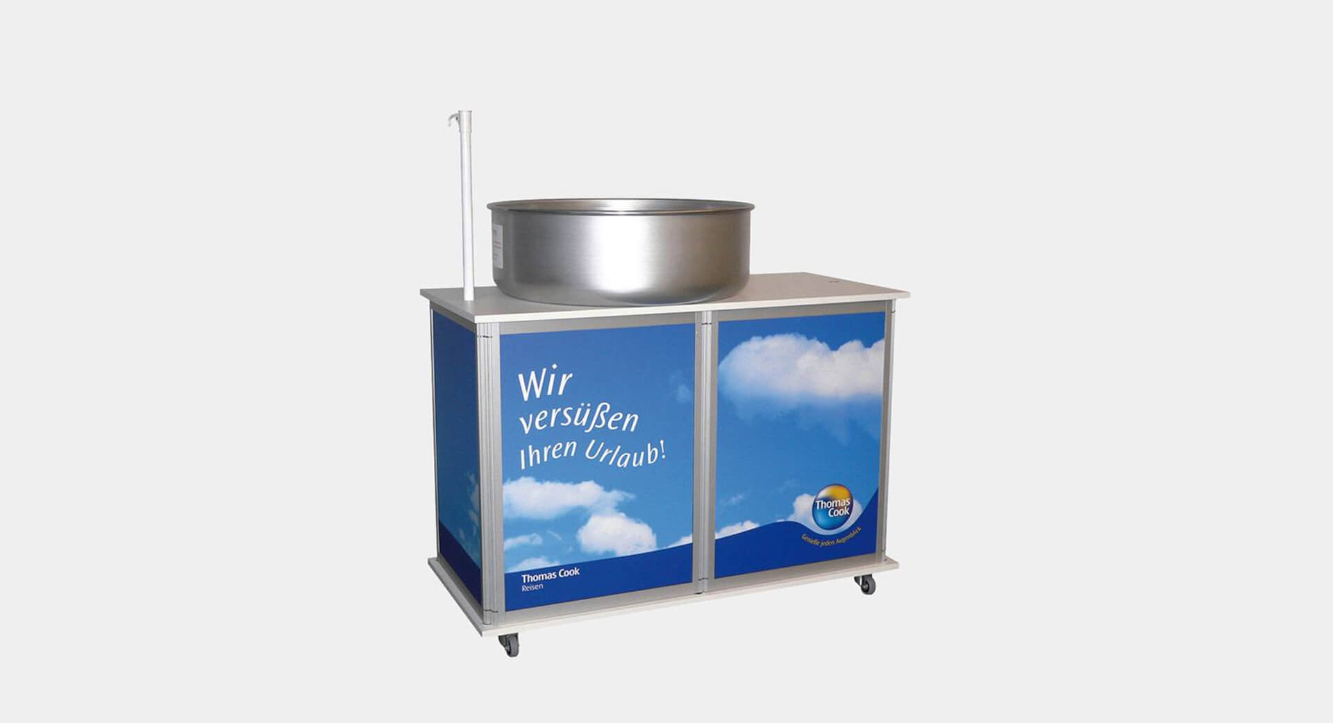 Portfolio - Promotiontheke auf Rollen