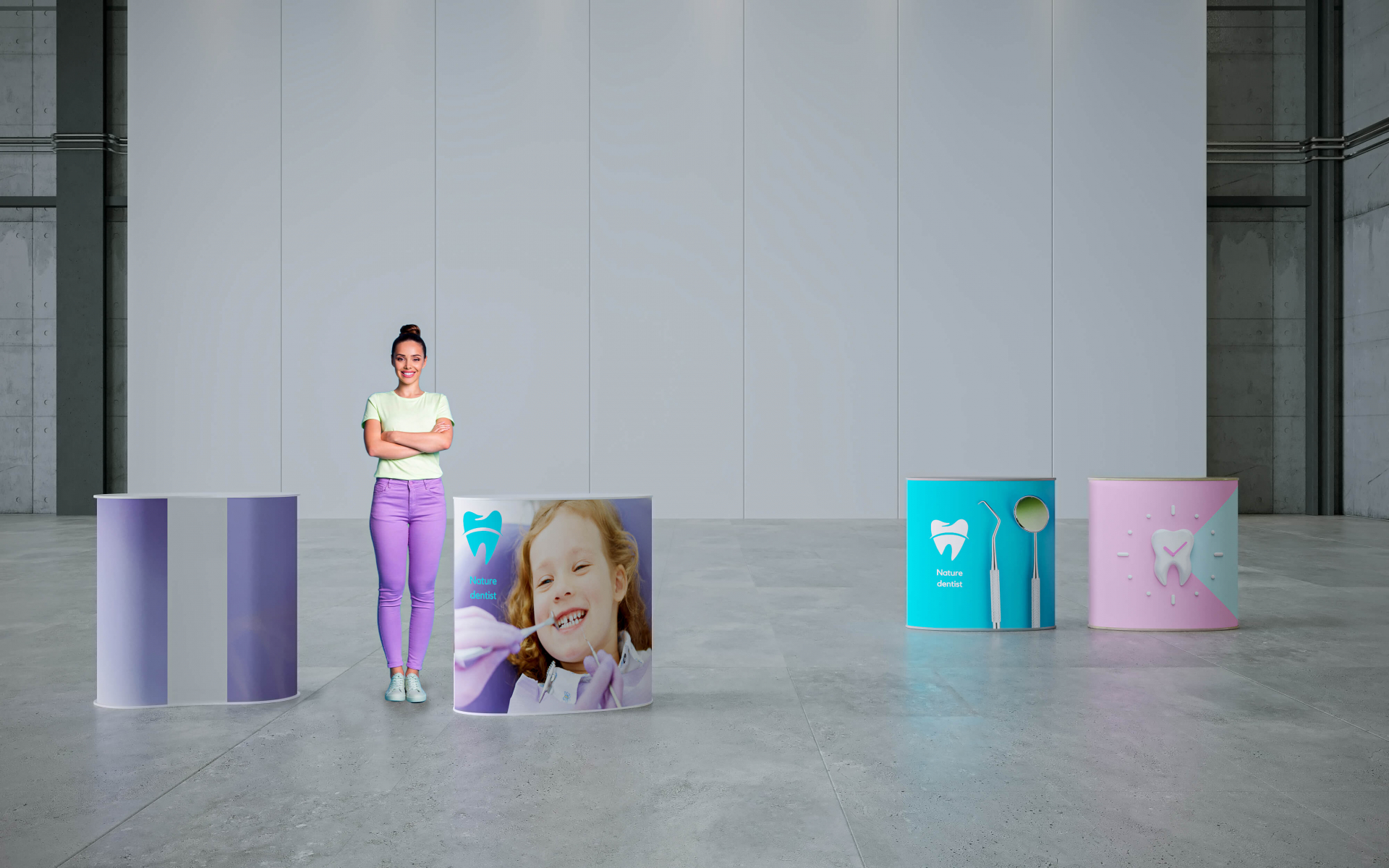 Promotiontheke isyDESK Messetheken - Promotiontheke isyDESK