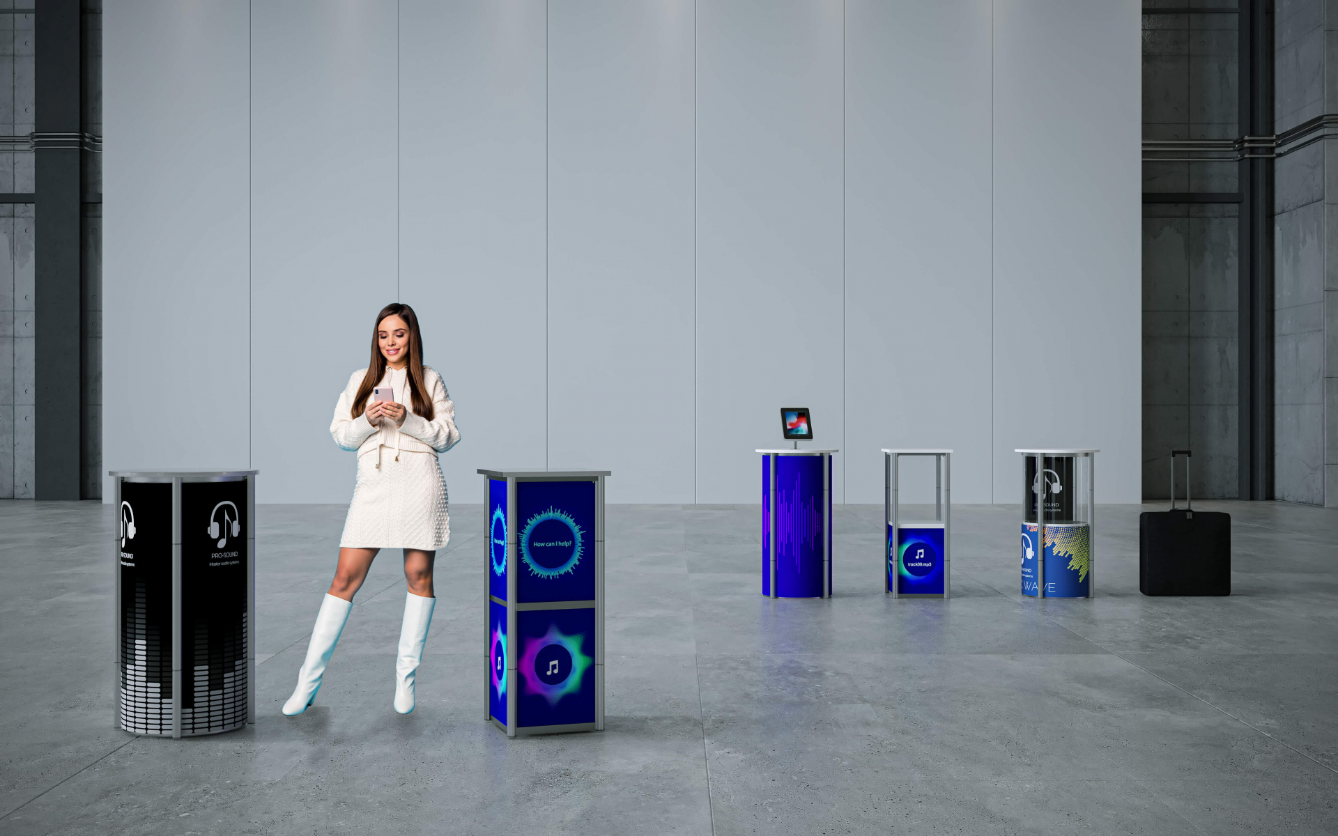 Messetheke isyTWIST Counter Messetheken - Messetheke isyTWIST Counter