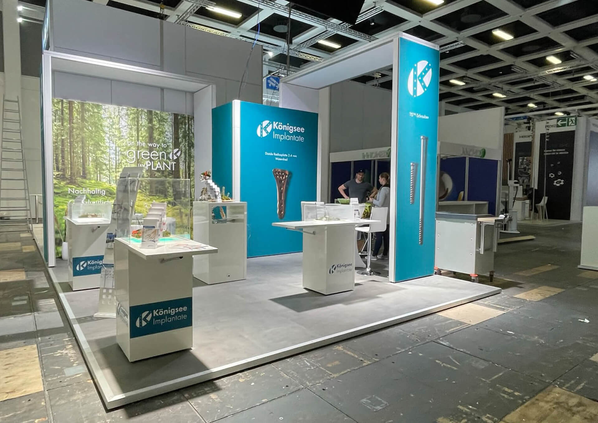 Messestand Königsee Implantate GmbH 