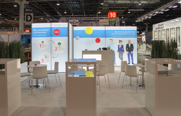 Messestand 6x7 meter