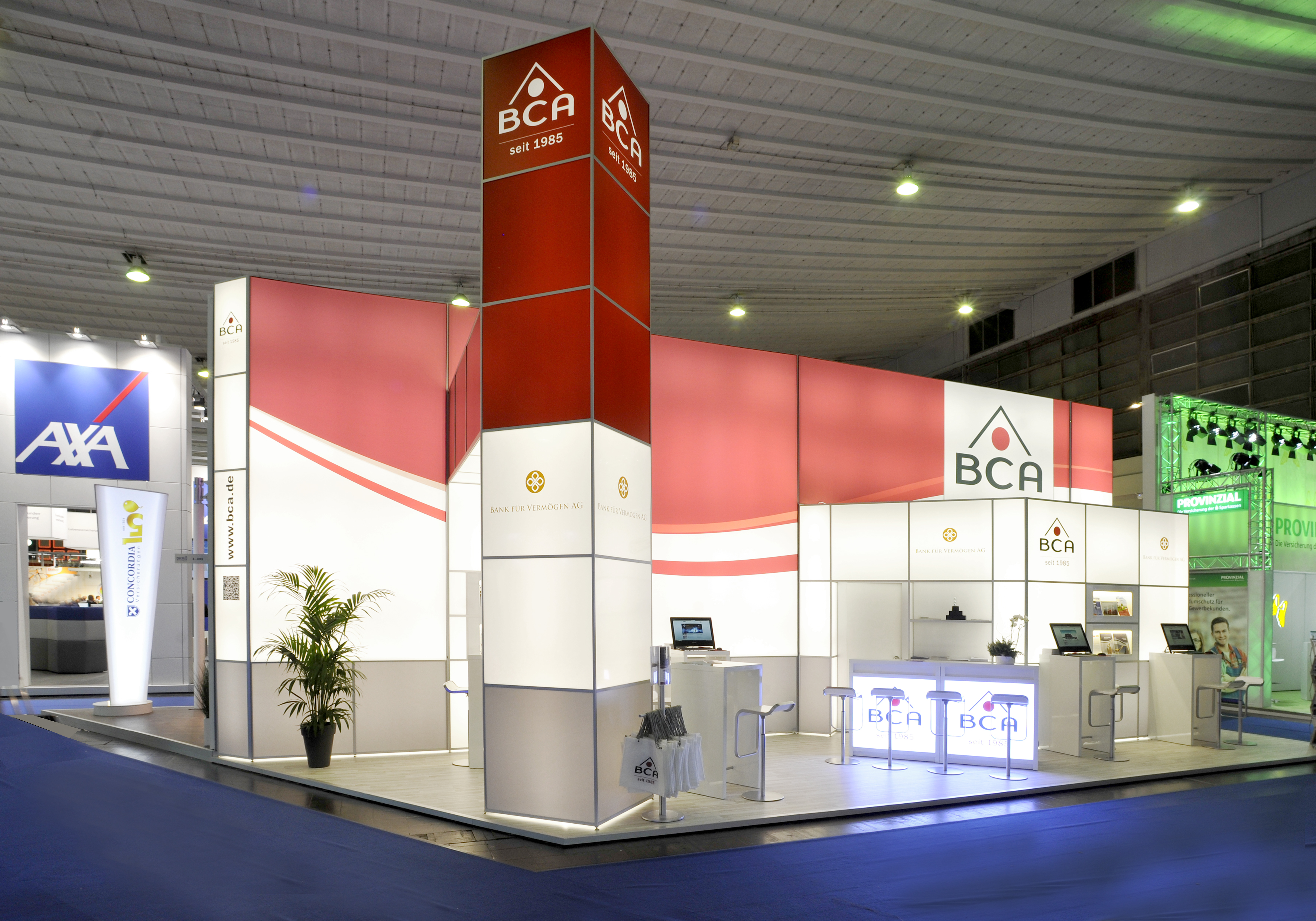 Messestand 9x5 Meter
