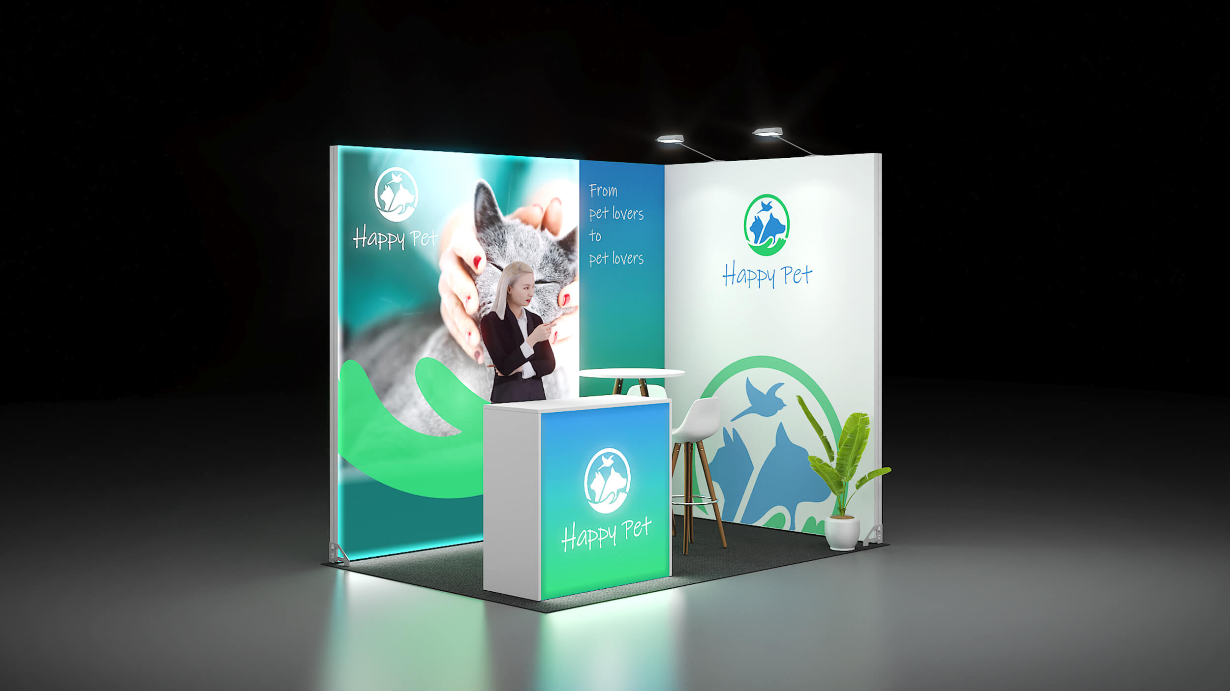Mini-LED- Messestand-3x2-Meter-mit-Theke