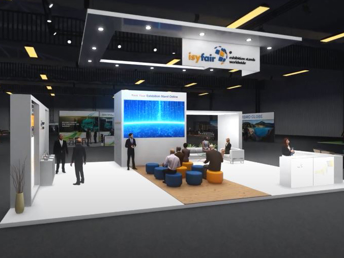 Virtueller Messestand