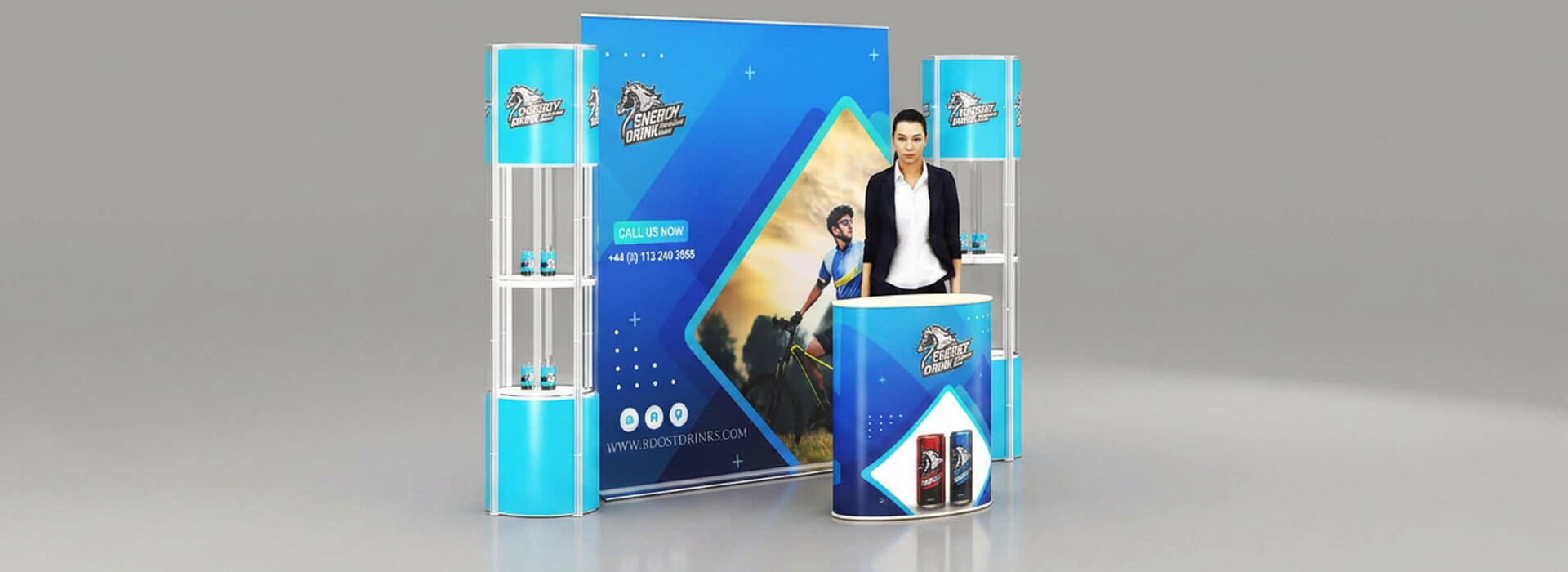 Mobile Messestände - Promotionsets