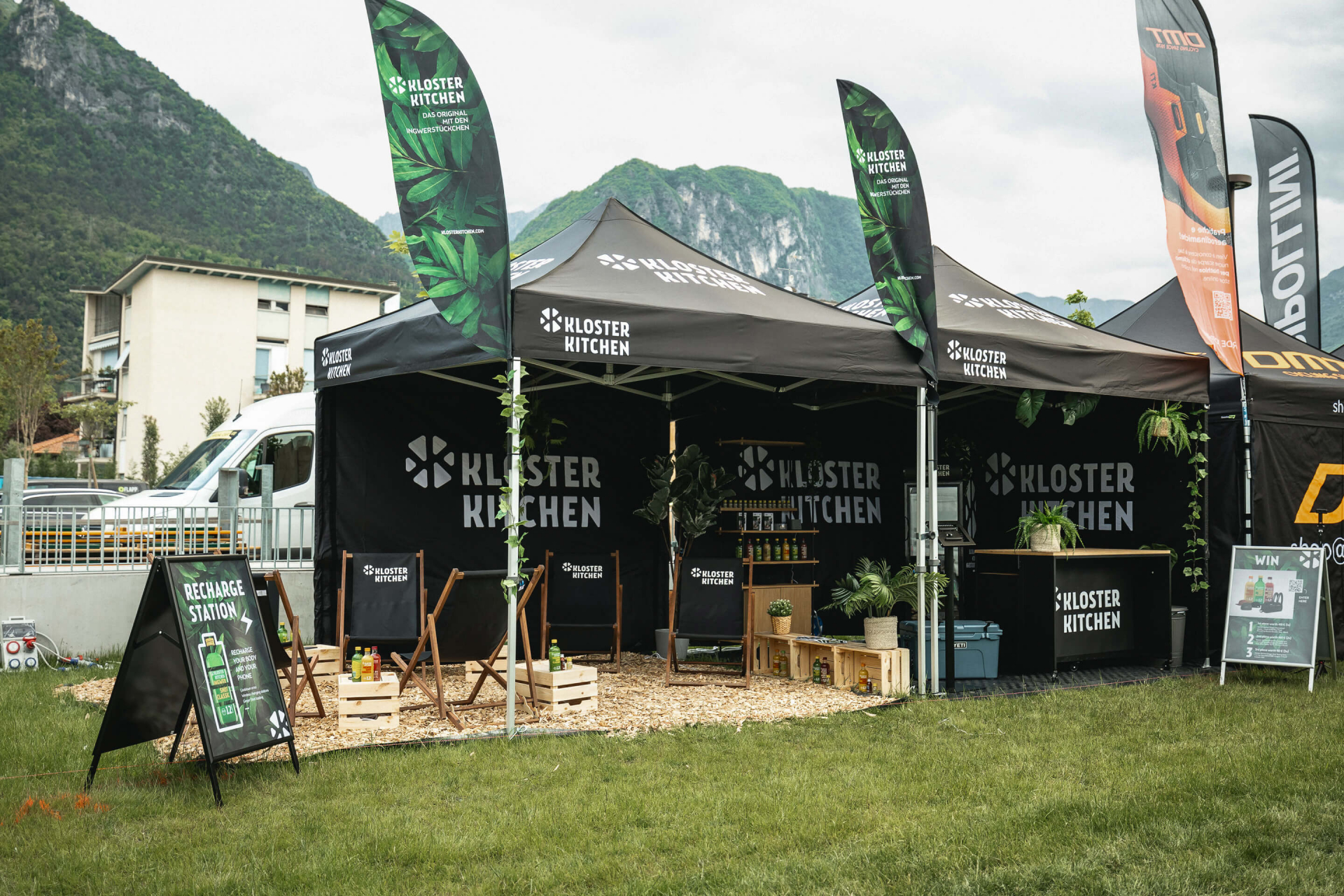 Faltzelt isyTENT Kloster Kitchen Faltzelt isyTENT Kloster Kitchen