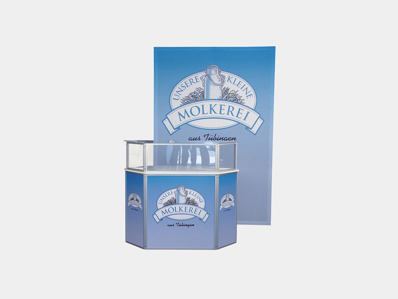 isyLINE 21 Vitrinen Anwendung 2