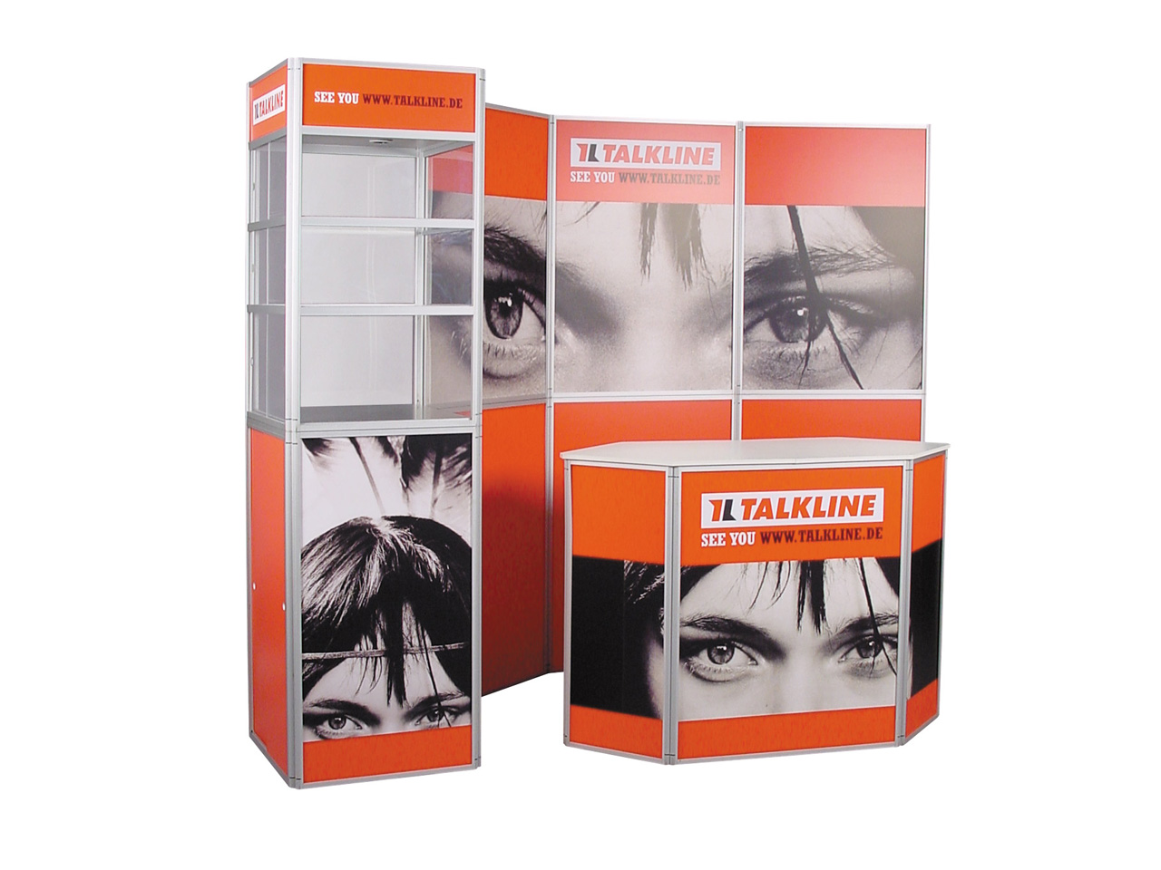 isyLINE 21 Vitrinen Anwendung 1