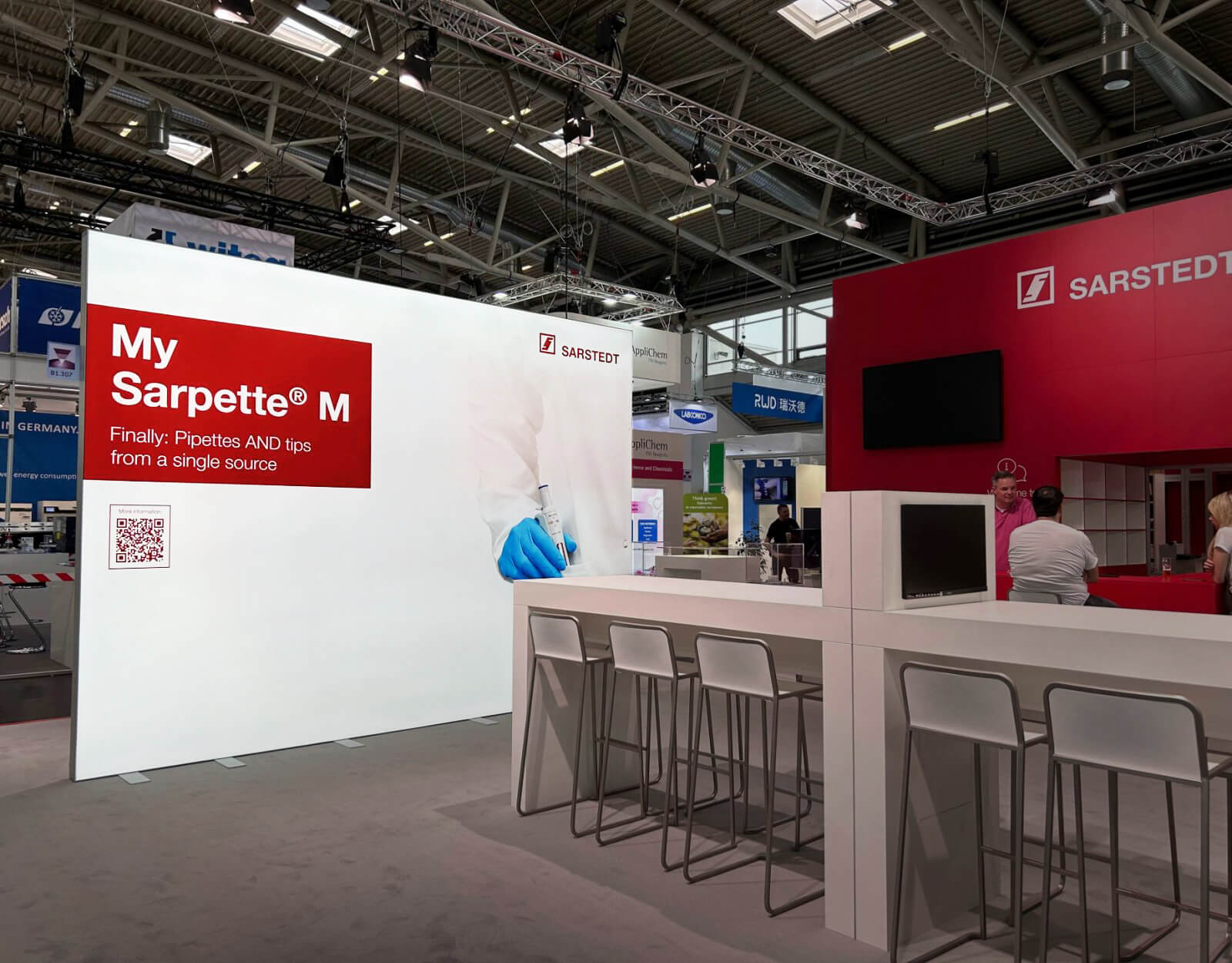 LED Leuchtwand isyFRAME SARSTEDT