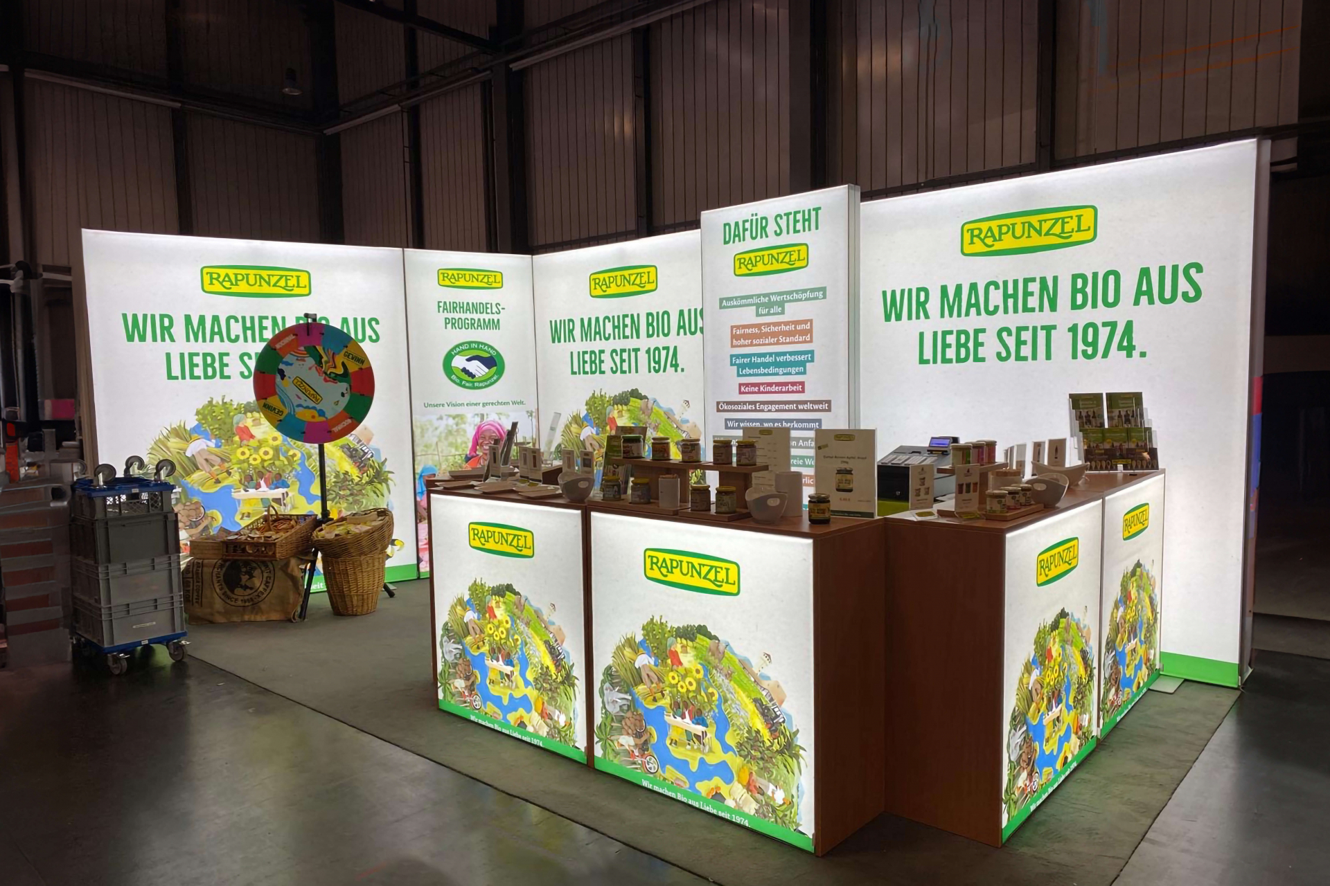 led leuchtwand isyframe120 rapunzel