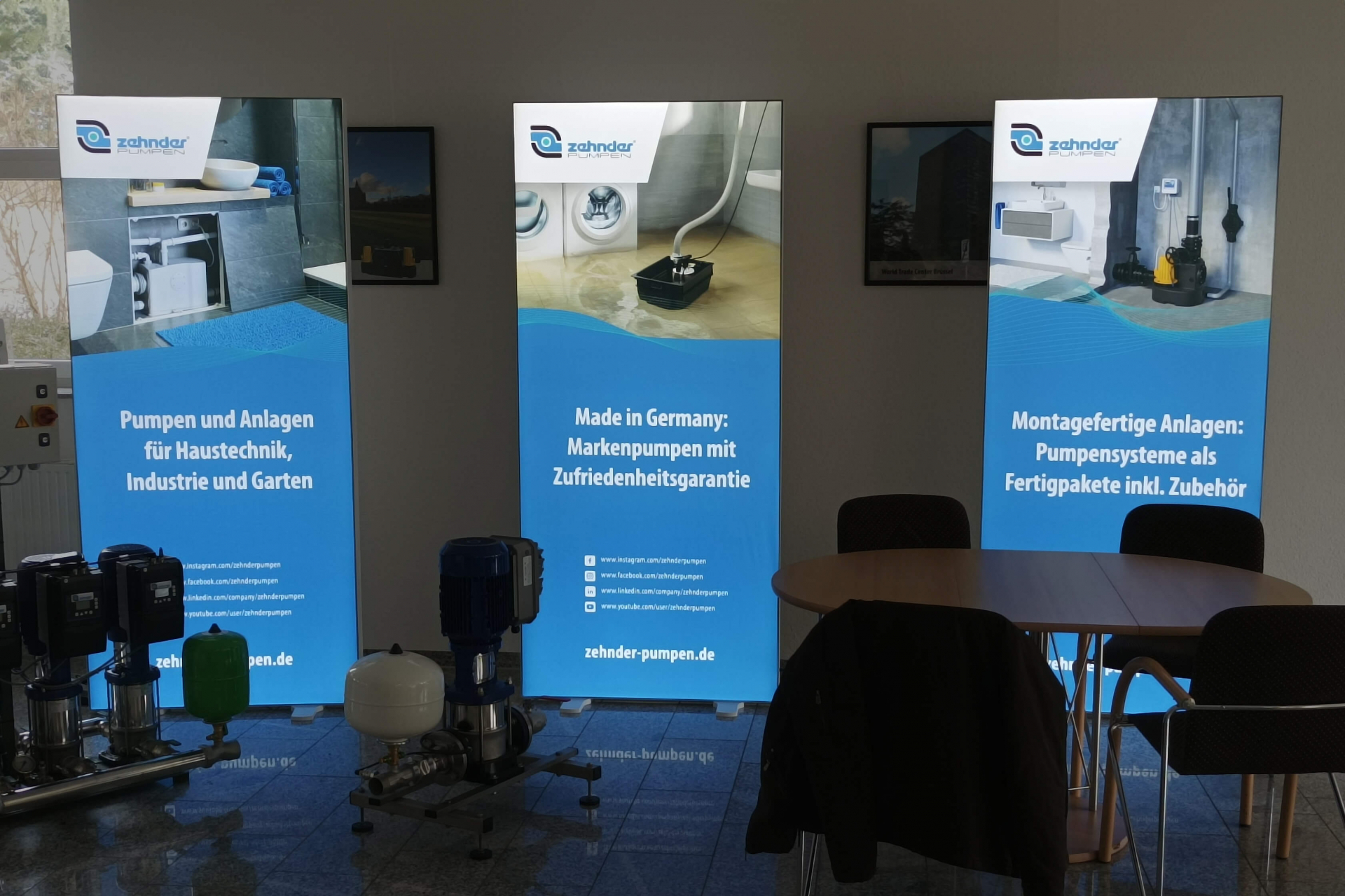 LED Leuchtwand isyLED12 Zehnder LED Leuchtwand isyLED12 Zehnder