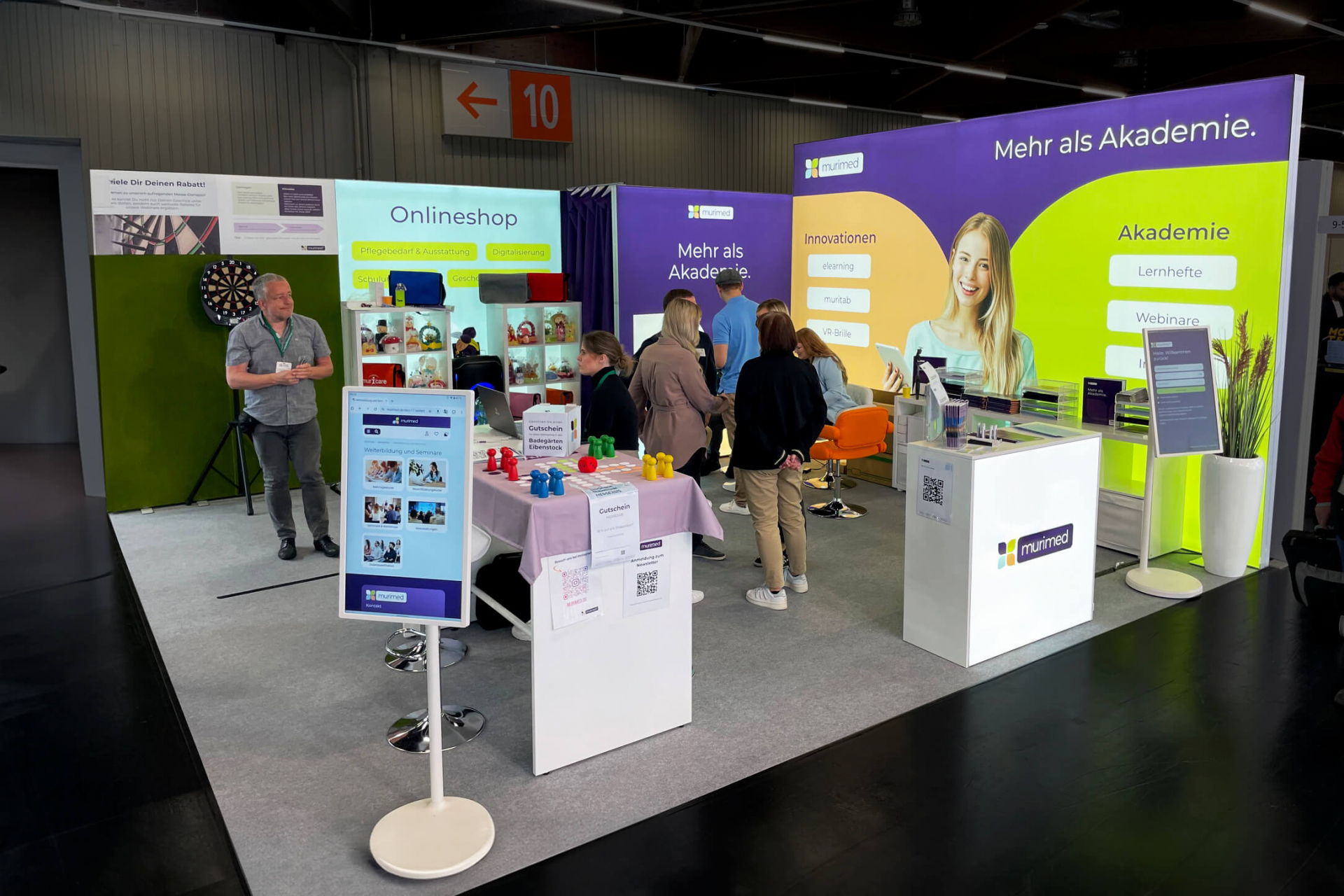 LED Leuchtwand isyLED8 isyFRAME120 murimed