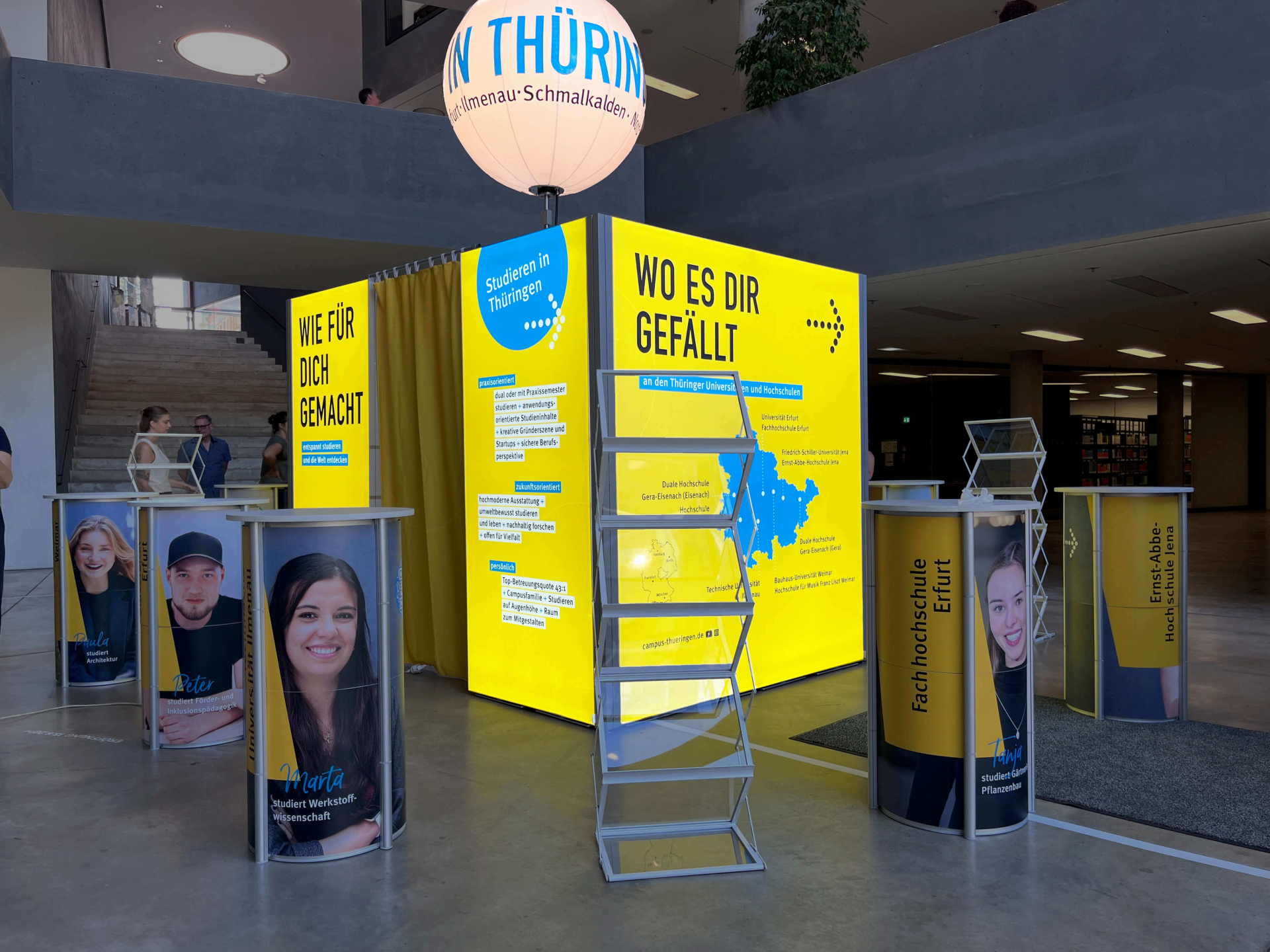 LED Leuchtwand isyLED8 Thüringer Hochschulen 2