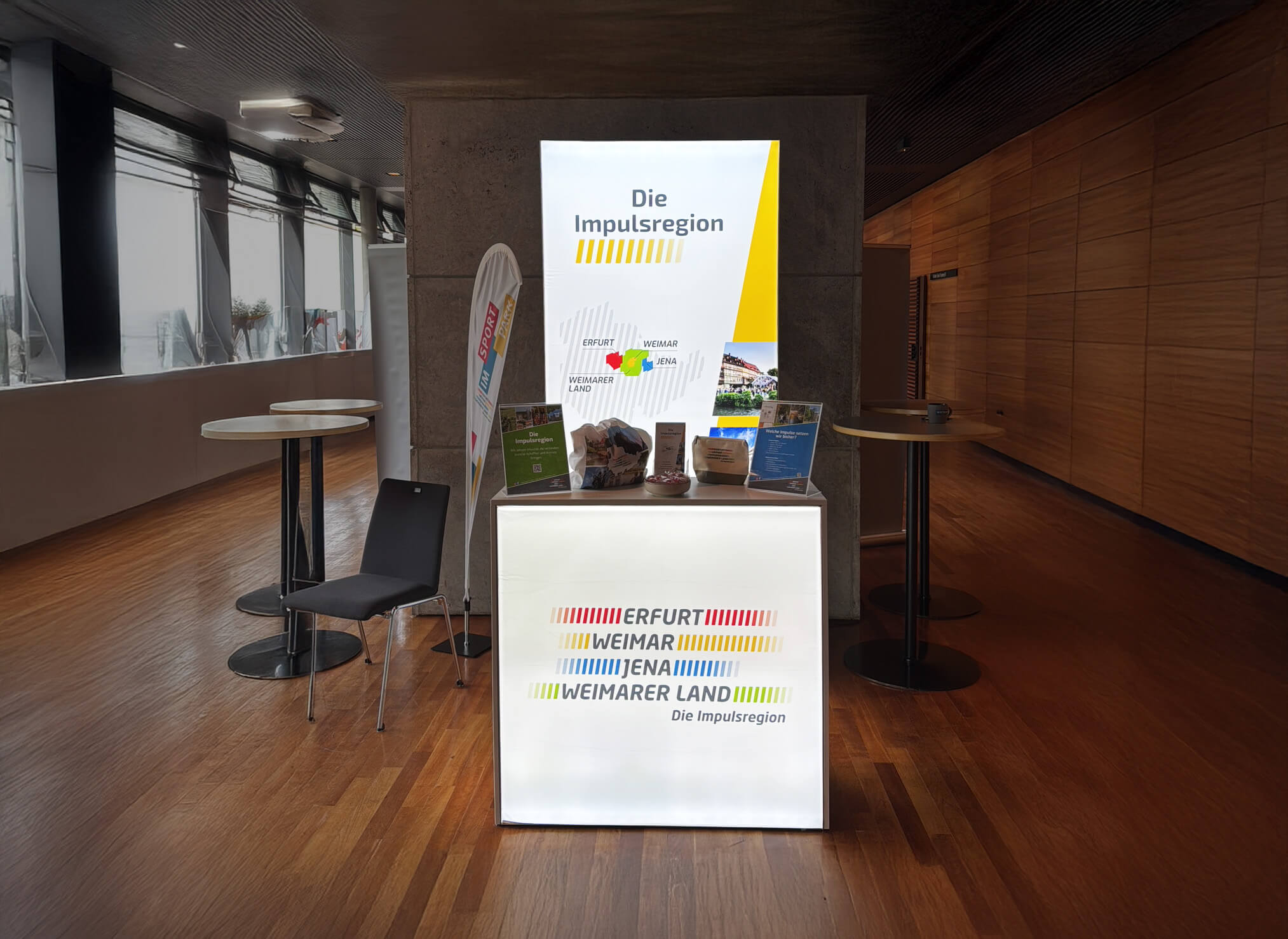 LED Leuchtwand isyLED8.1 Impulsregion