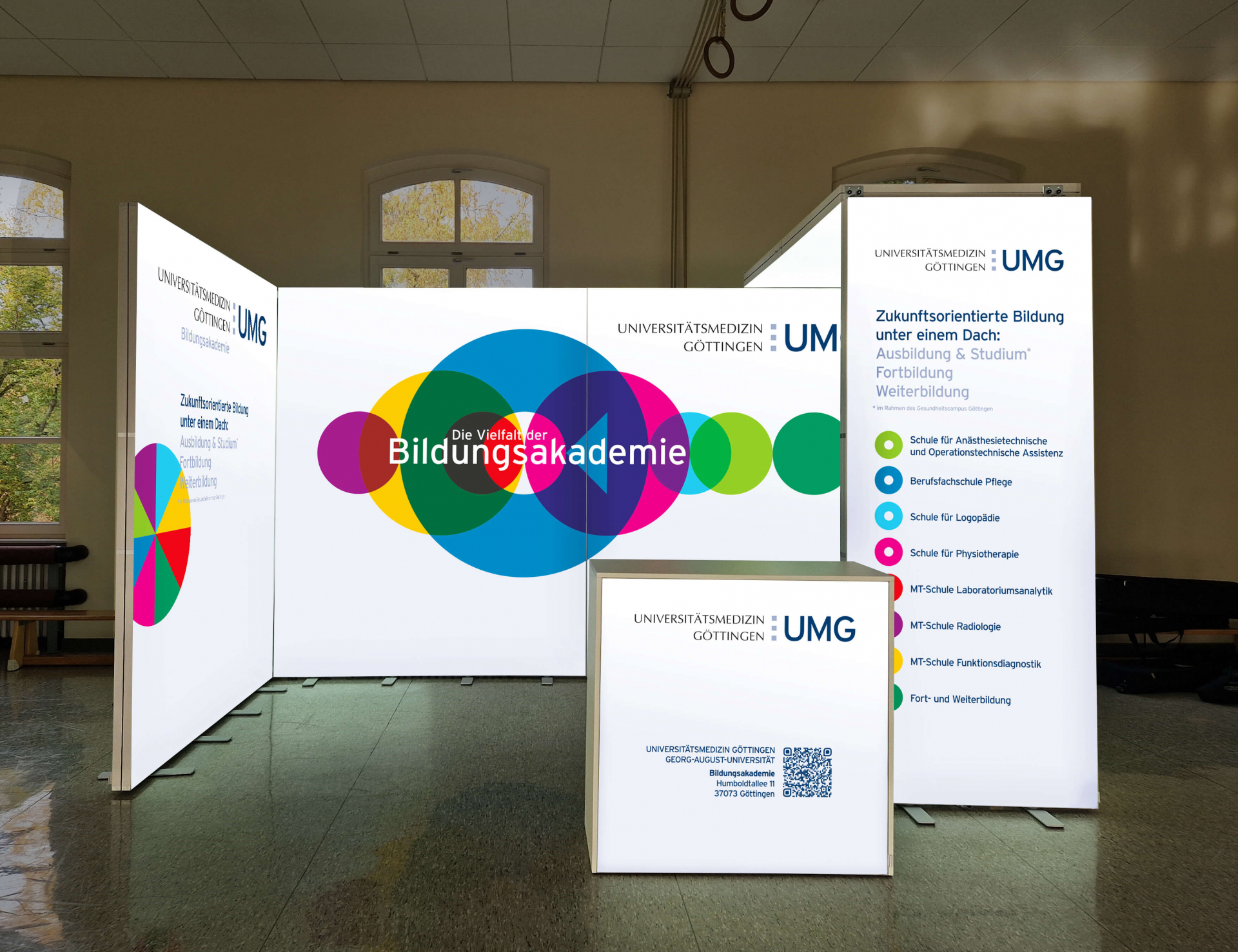 LED Leuchtwand isyLED 8 UNIVERSITÄTSMEDIZIN GÖTTINGEN