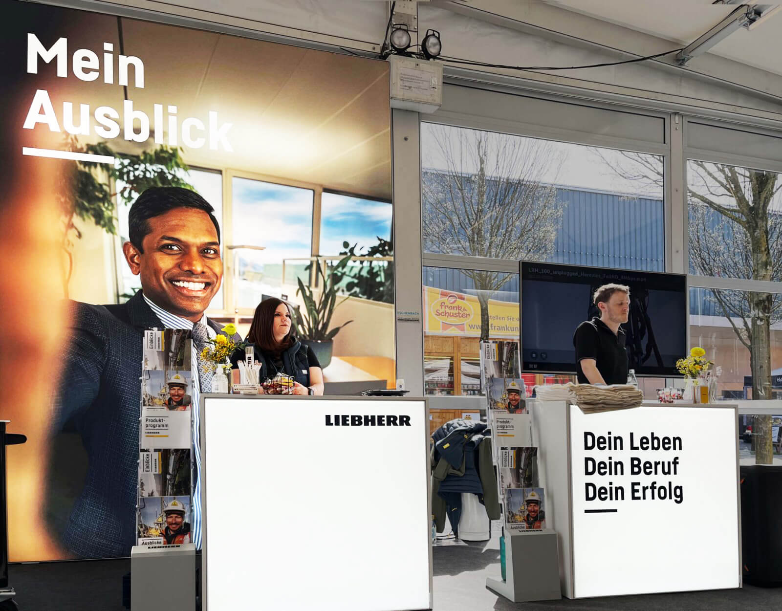 Leuchtwand LED Liebherr