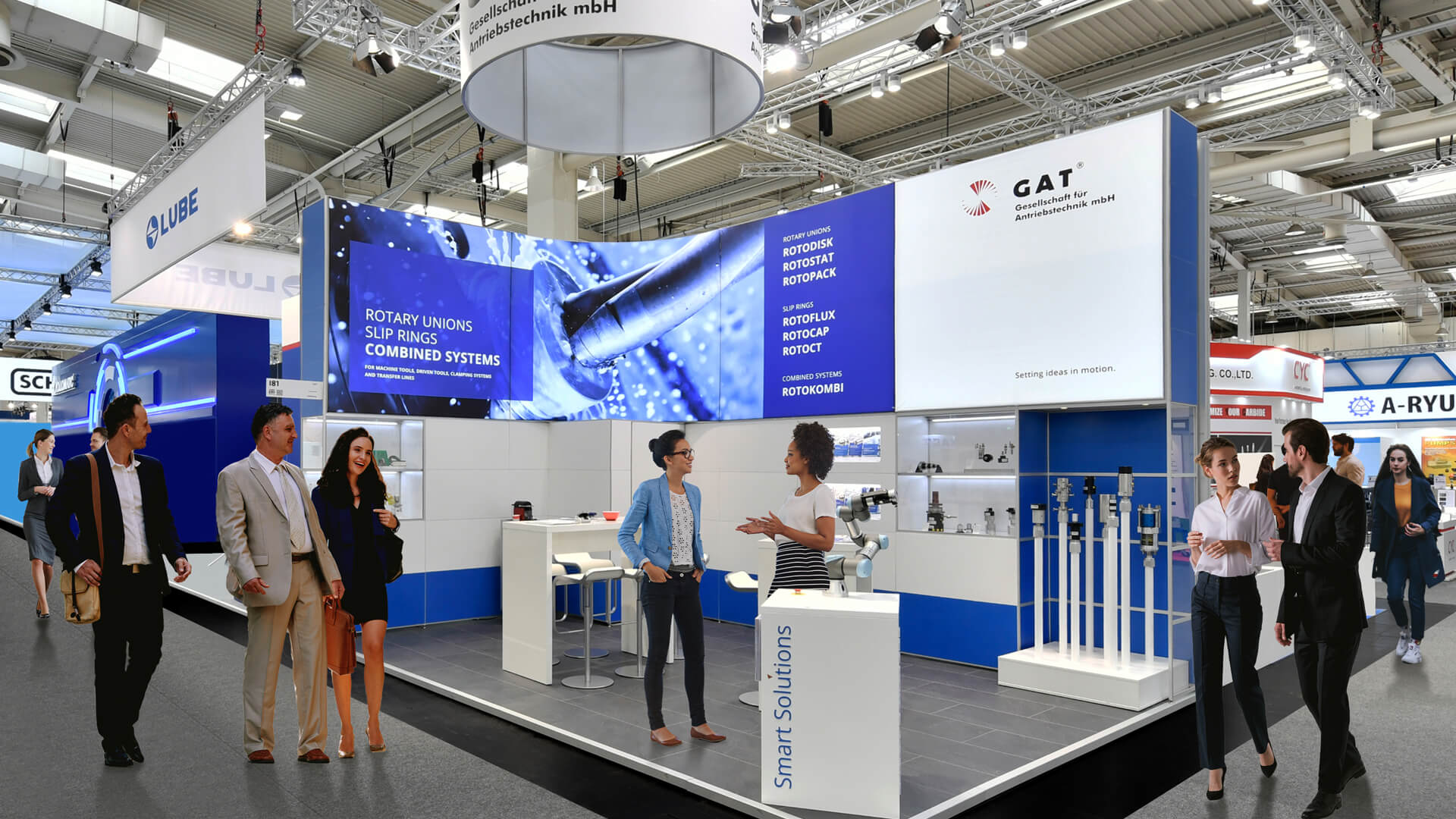 Messestand GAT Messestand GAT