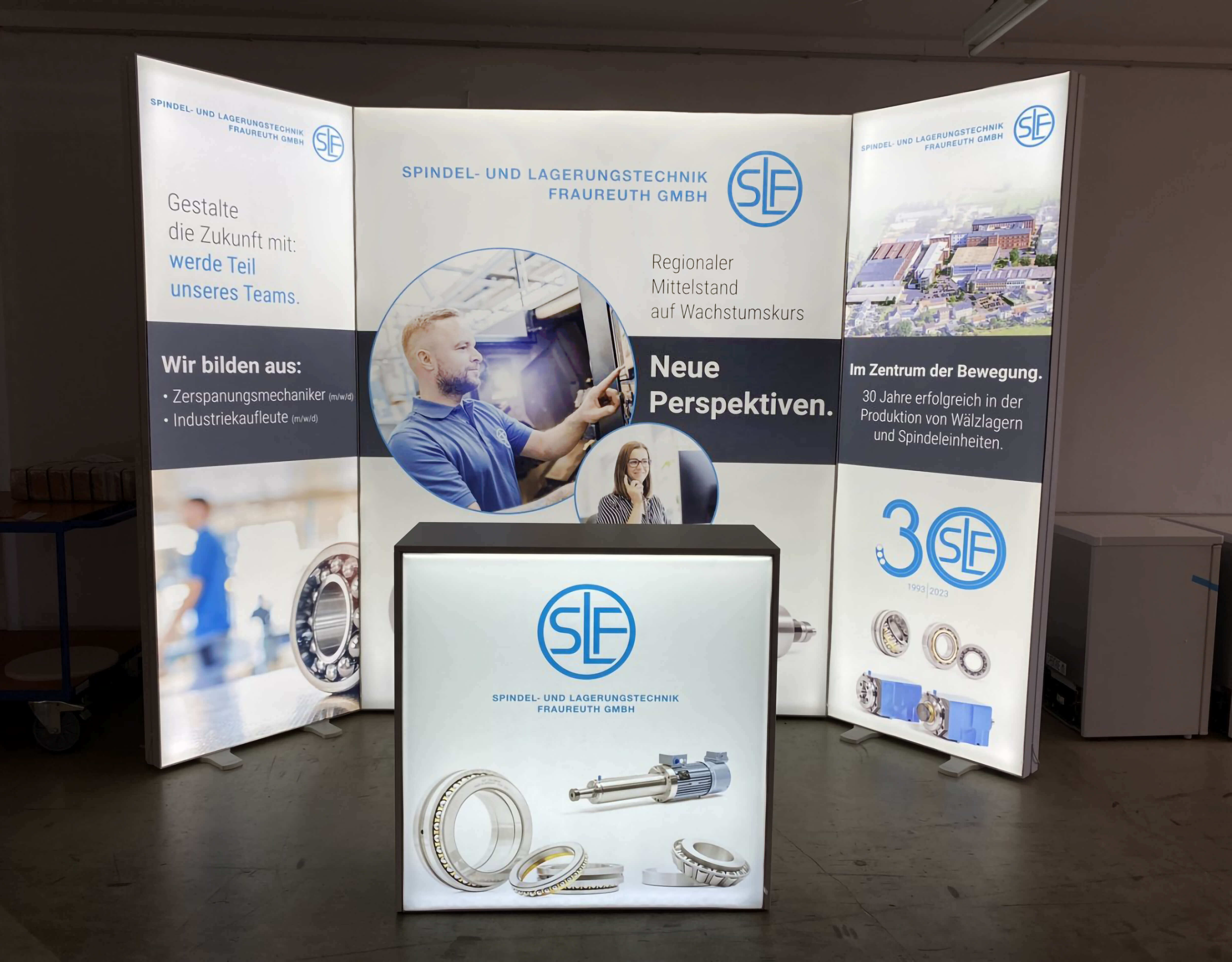 LED Messewand Jobmesse SLF LED Messewand Jobmesse SLF