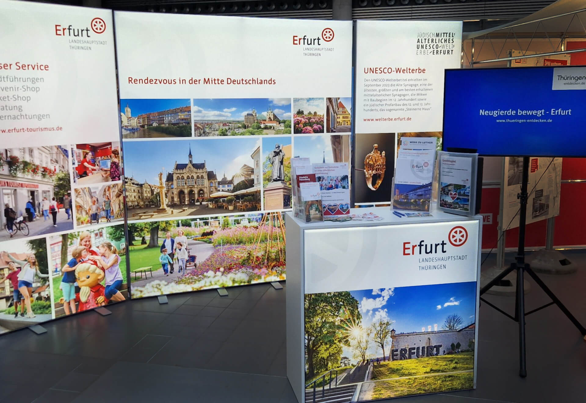 LED Messewand Erfurt